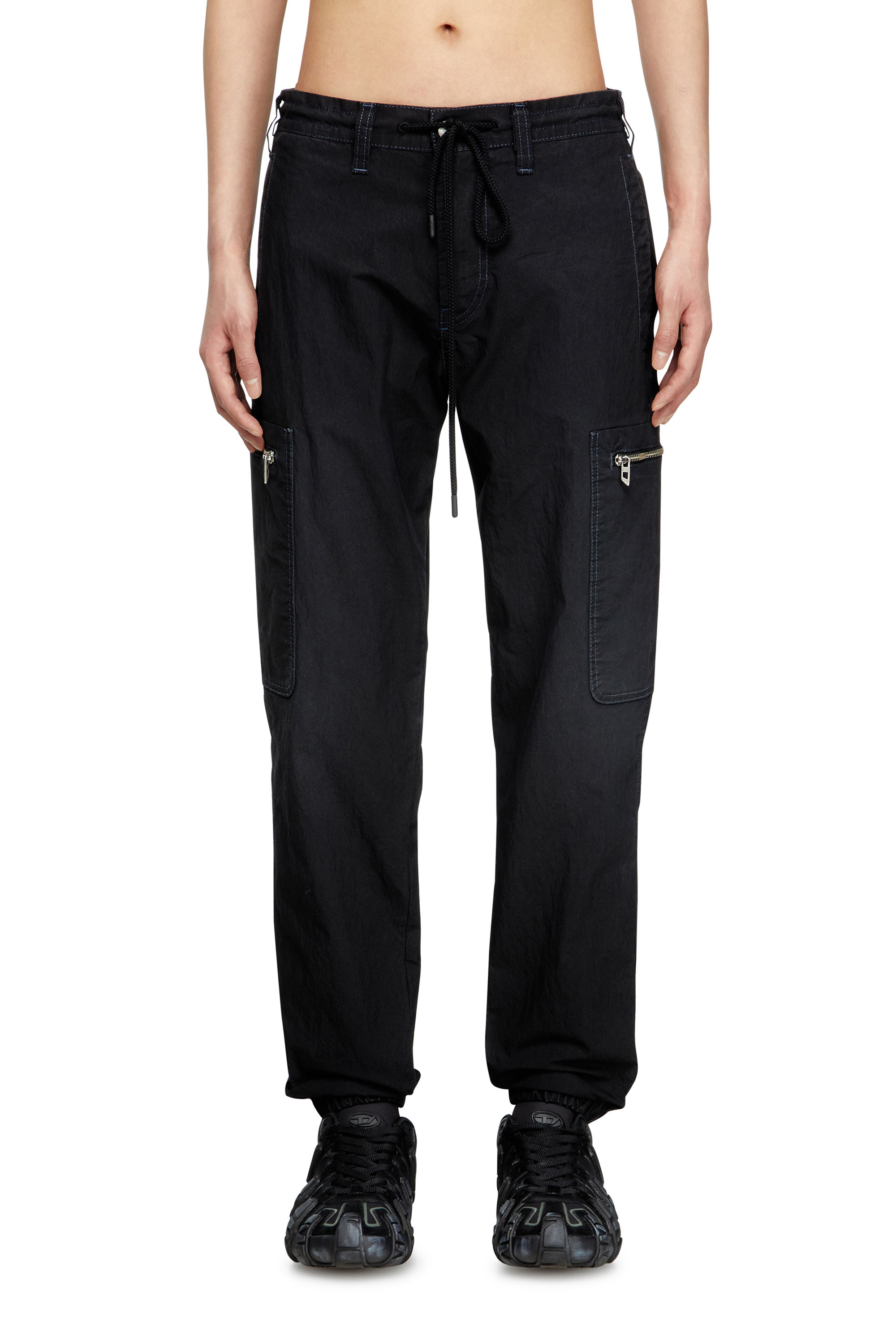 Slim D-Lab JoggJeans® 068SJ, Schwarz/Dunkelgrau Diesel - Unisex Slim D-Lab JoggJeans® 068SJ, Schwarz/Dunkelgrau - 3