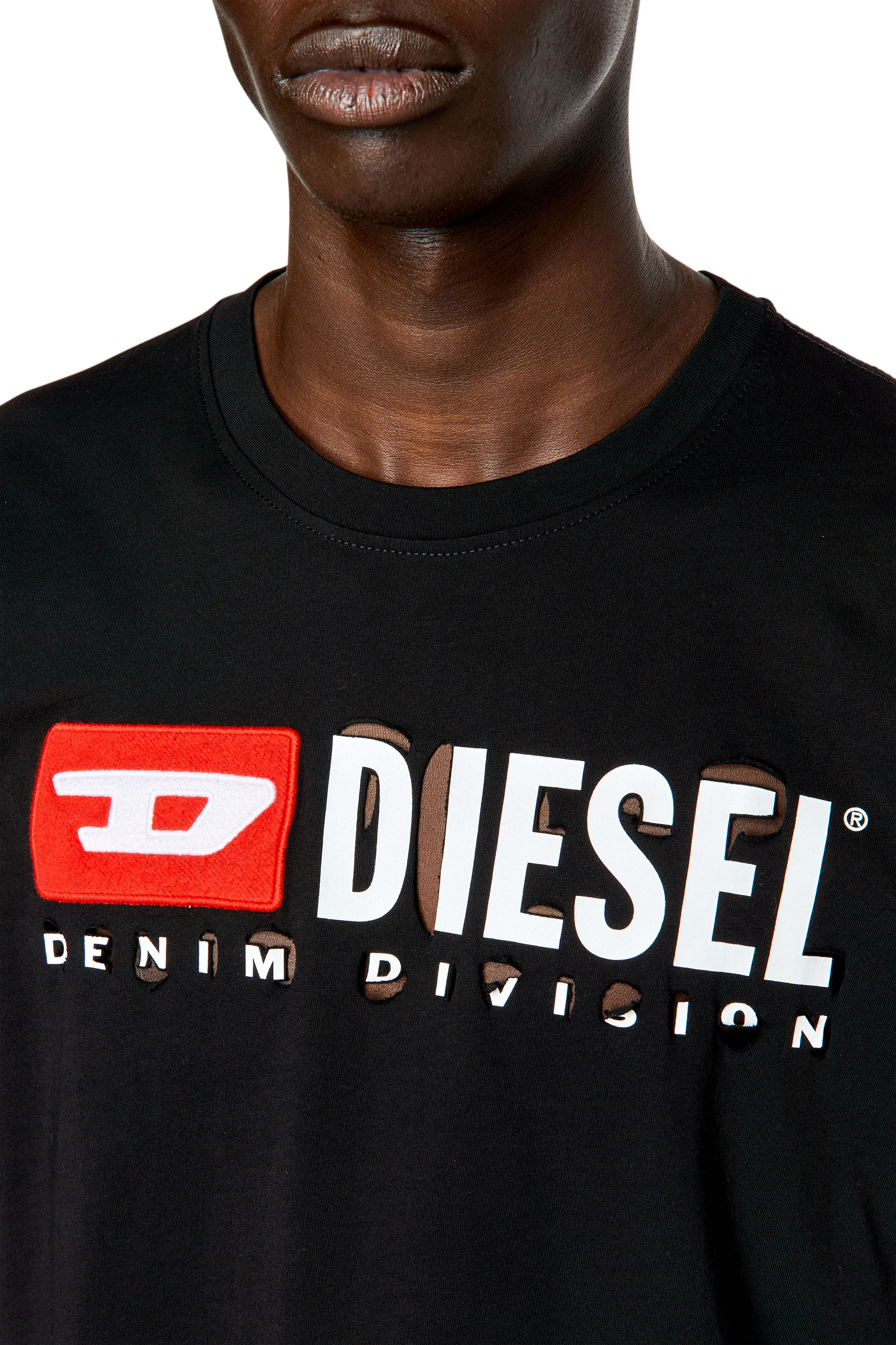 Diesel - T-JUST-DIVSTROYED, Schwarz - Image 3