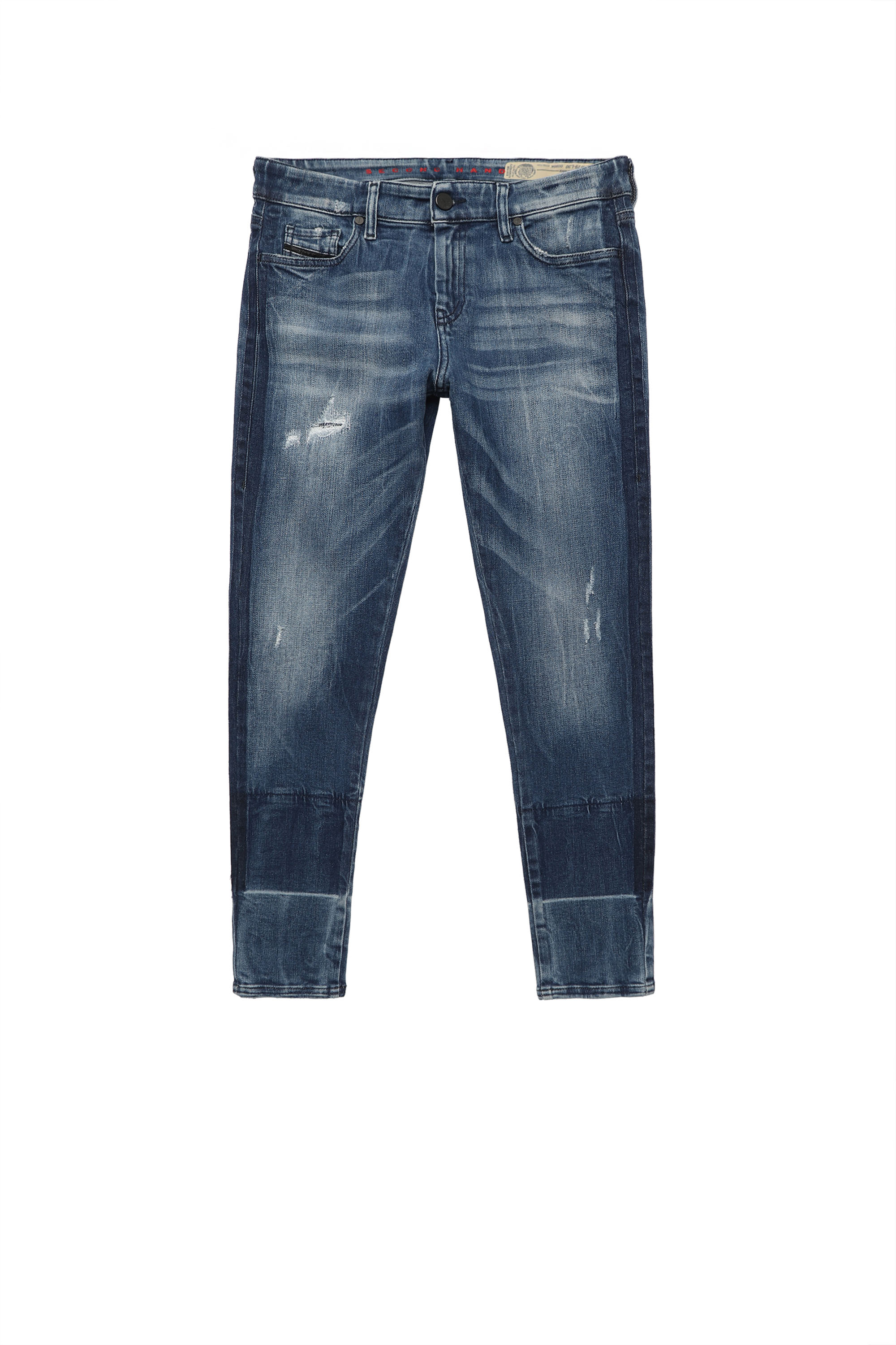 Diesel - SLANDY, Damen Diesel Damen - Jeans Mittelblau in Mittelblau - 1