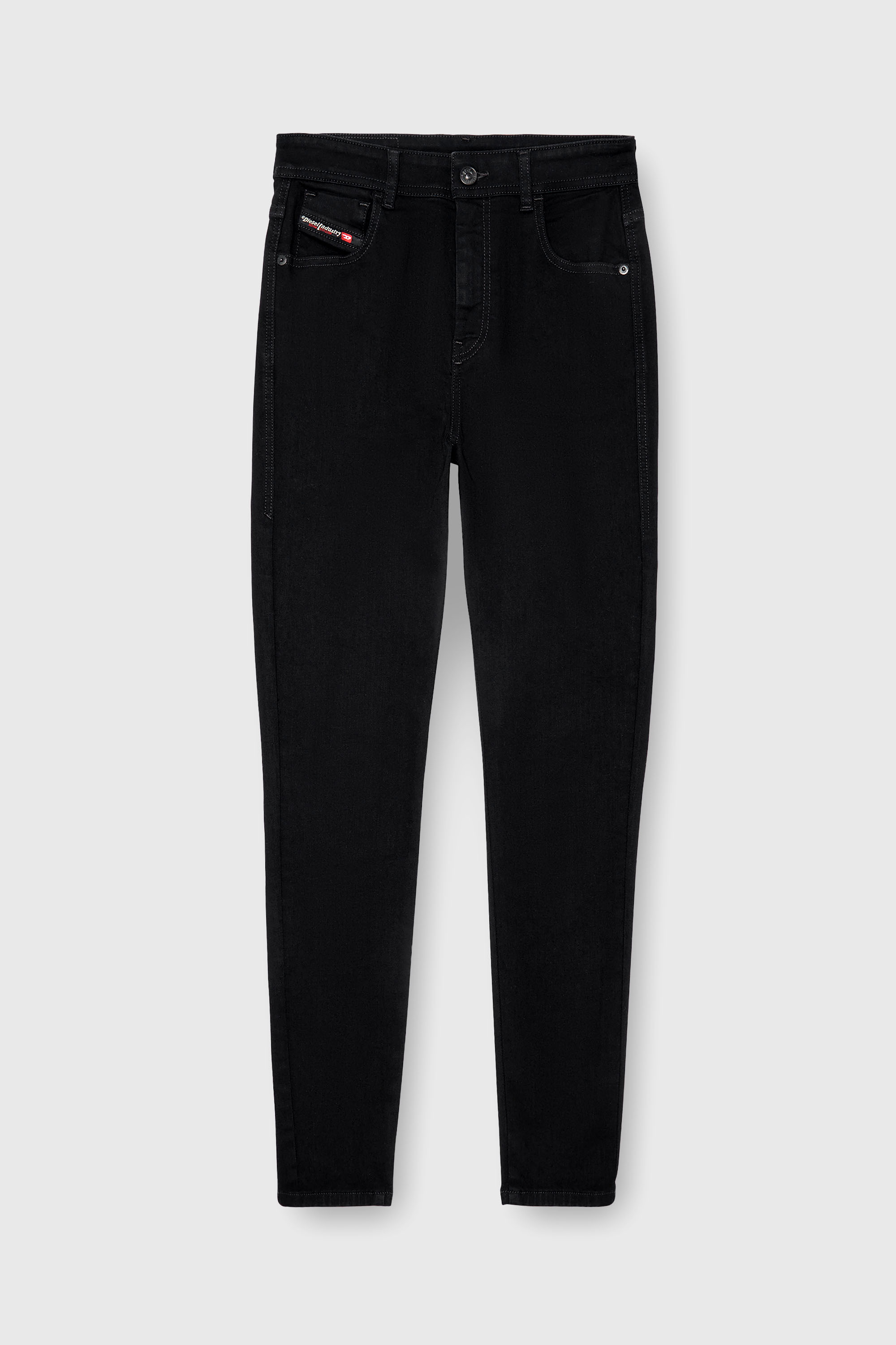 Diesel - Damen Skinny Jeans 1984 Slandy-High 069EF, Schwarz/Dunkelgrau - 6