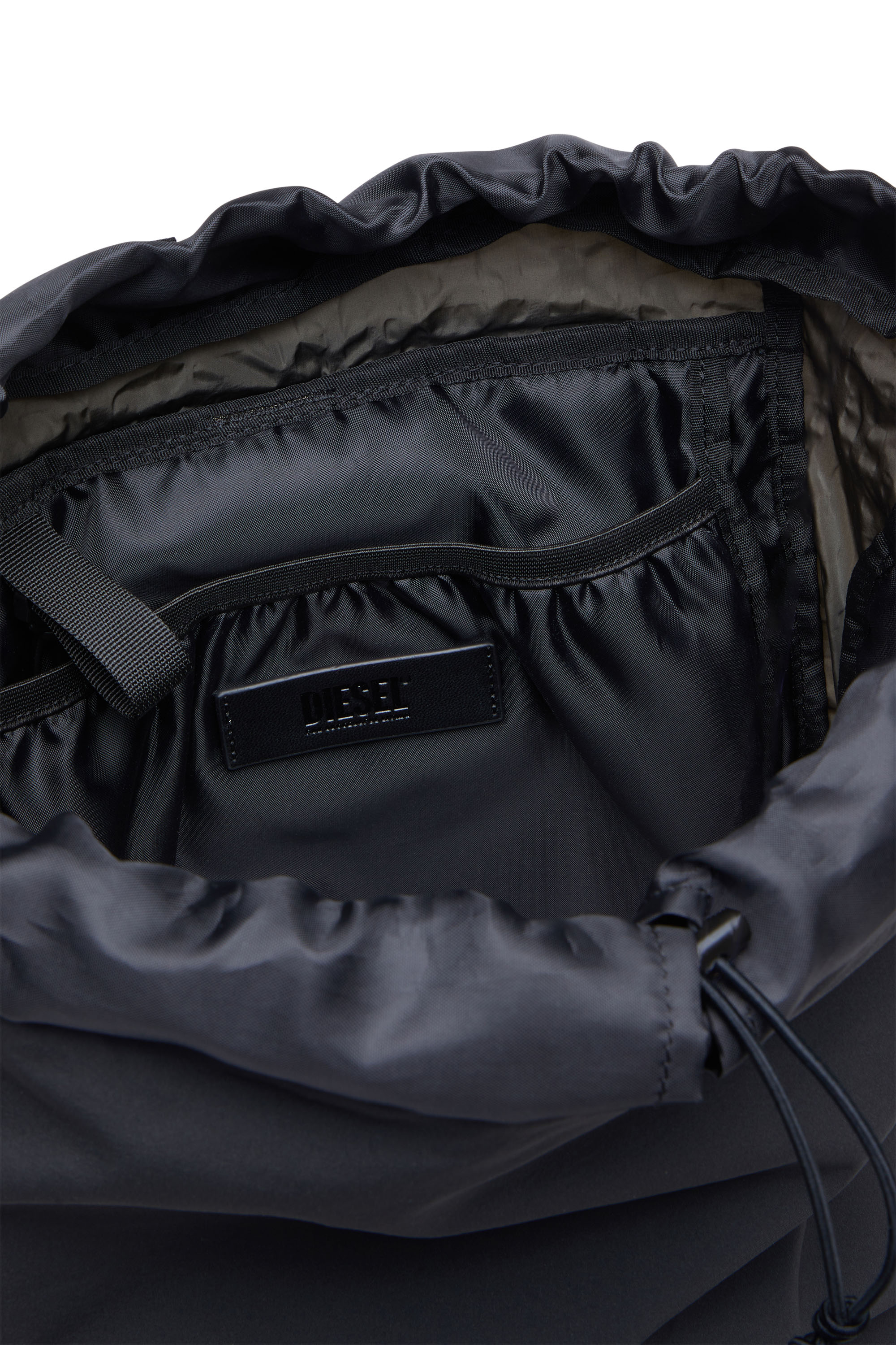 Diesel - DRAPE BACKPACK X, Schwarz - Image 4