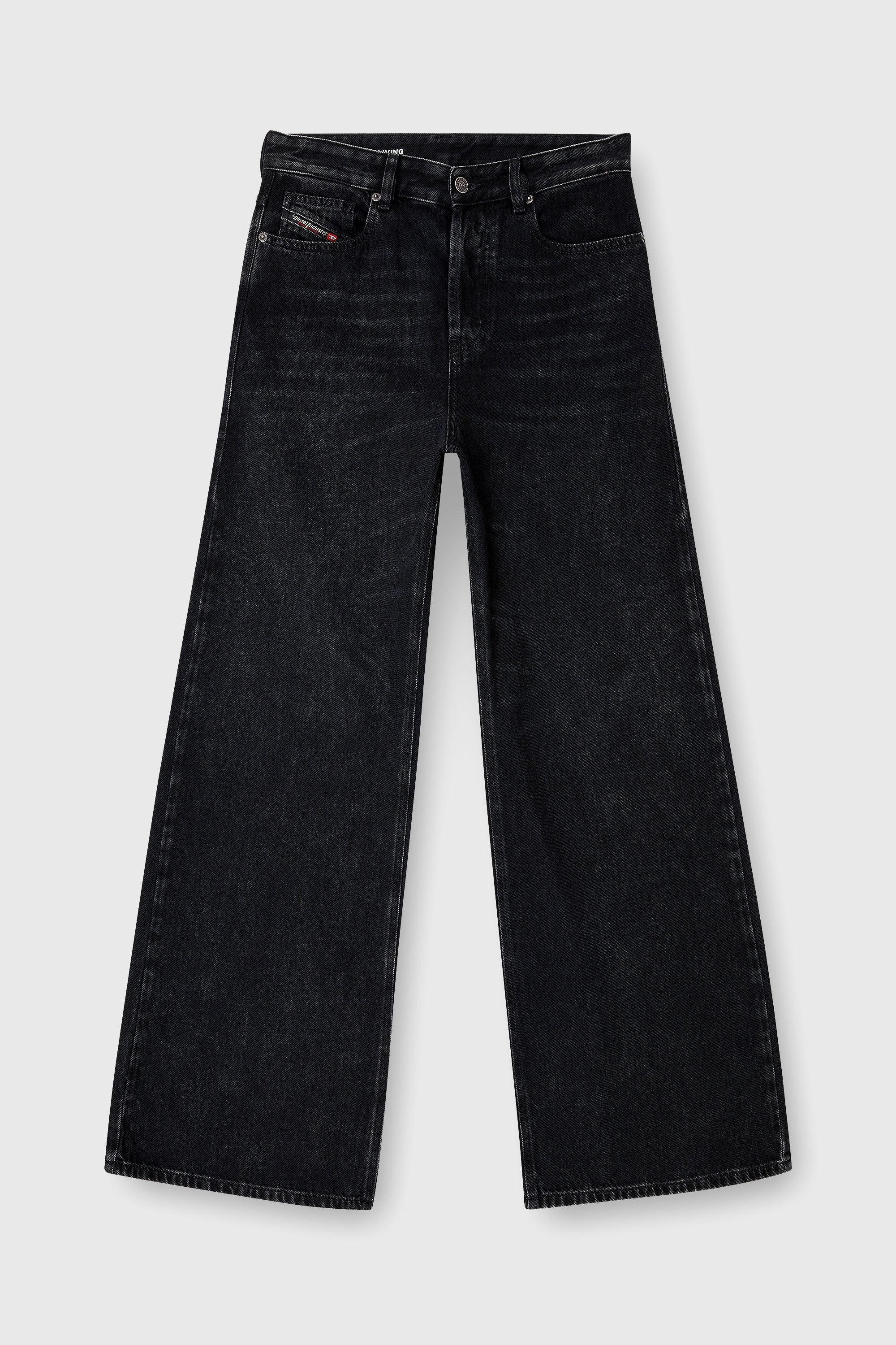 Diesel - Unisex Relaxed Jeans 1996 D-Sire 09P09, Schwarz/Dunkelgrau - 2