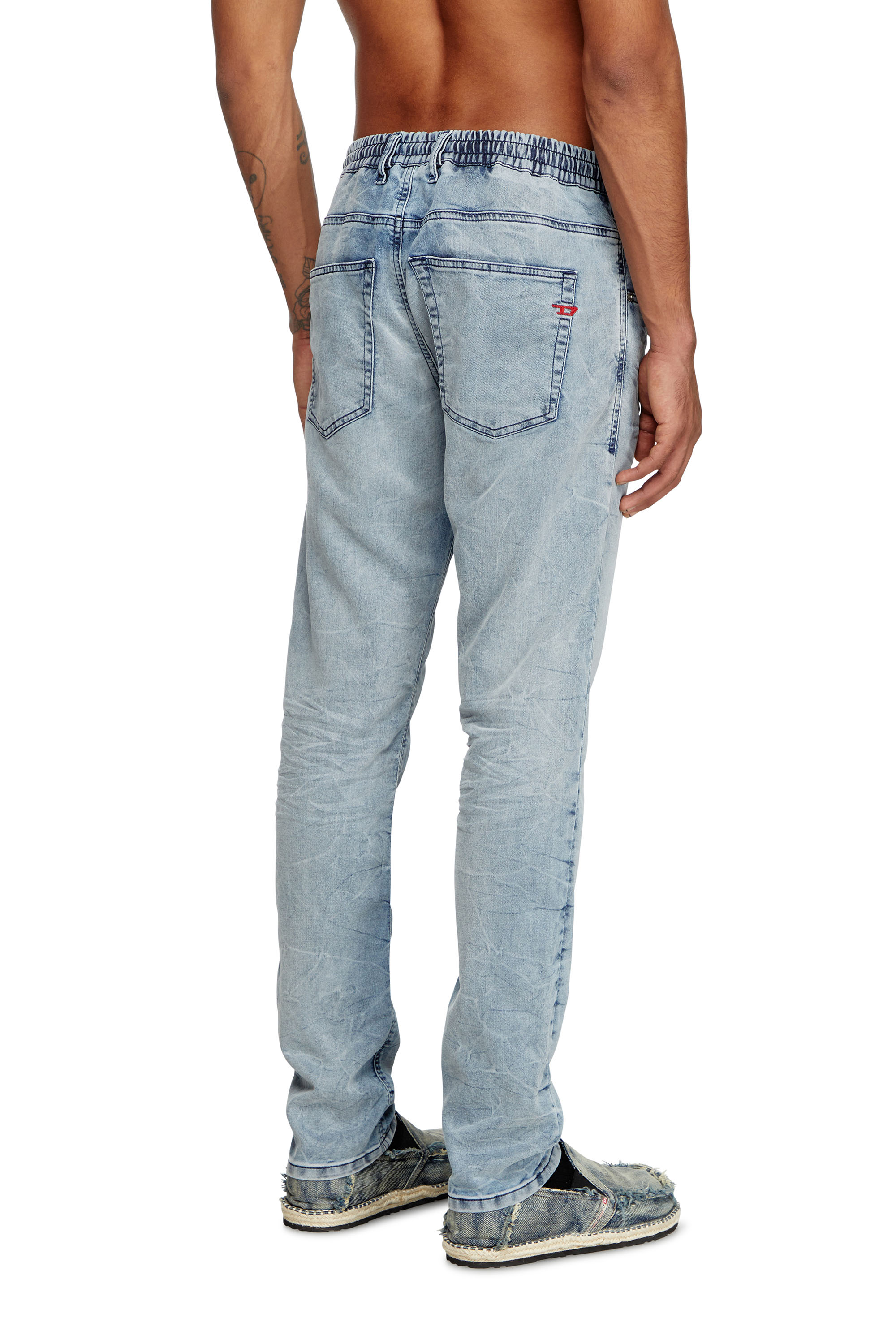 Diesel - Herren Regular 2030 D-Krooley Joggjeans® 068PK, Hellblau - 3