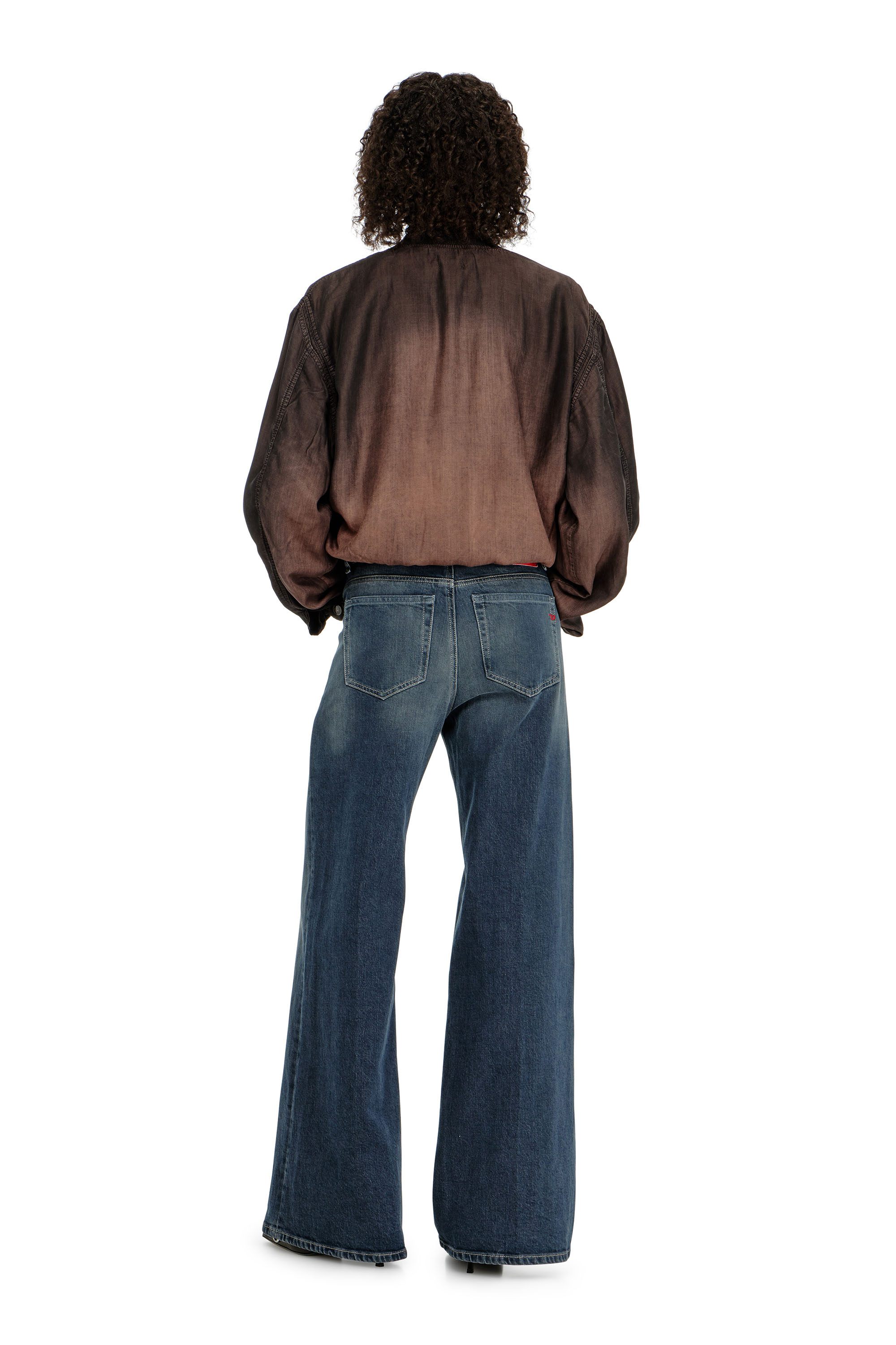 Diesel - Damen Flare Jeans 1978 D-Akemi 007EI, Dunkelblau - 3