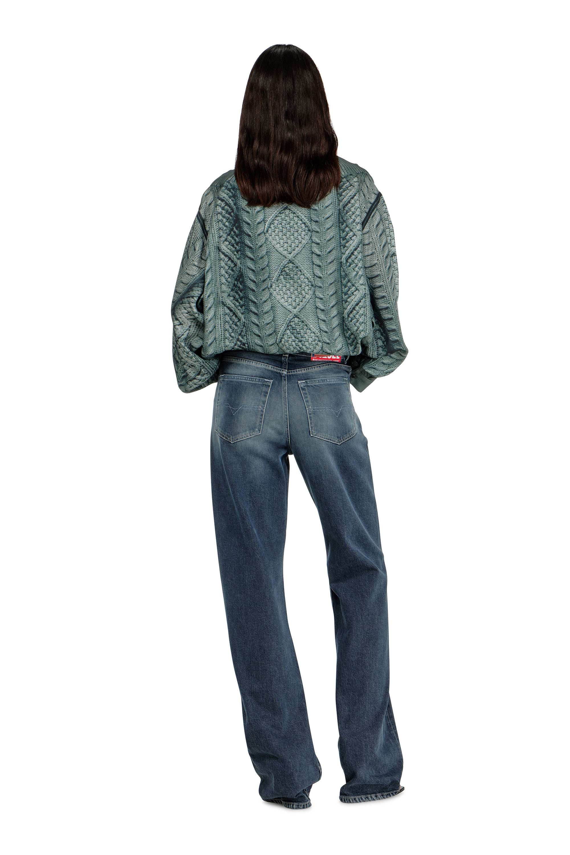 Diesel - Damen Regular Jeans 1971 D-Sent 007EI, Dunkelblau - 3
