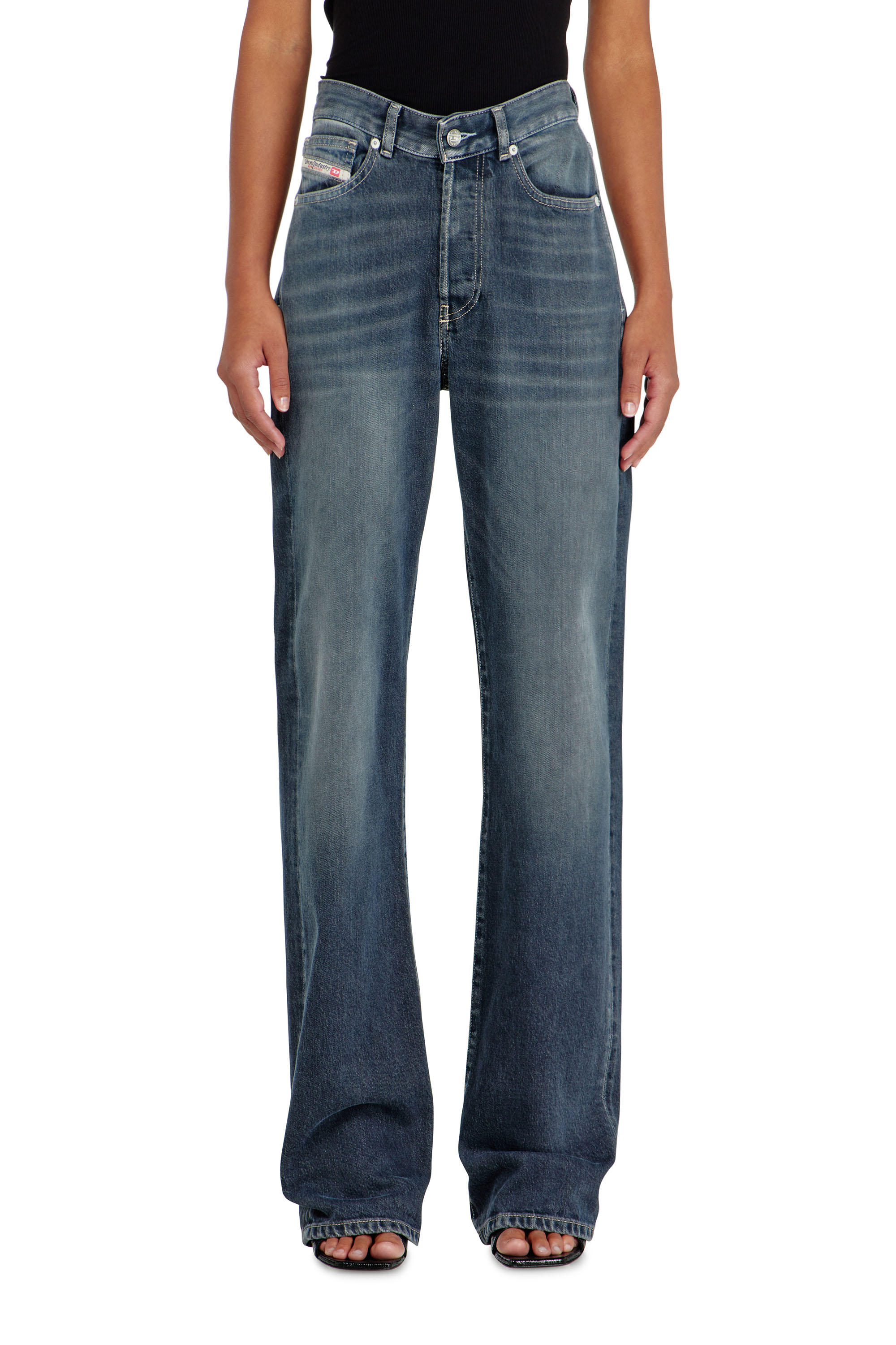 Diesel - Damen Regular Jeans 1971 D-Sent 007EI, Dunkelblau - 4
