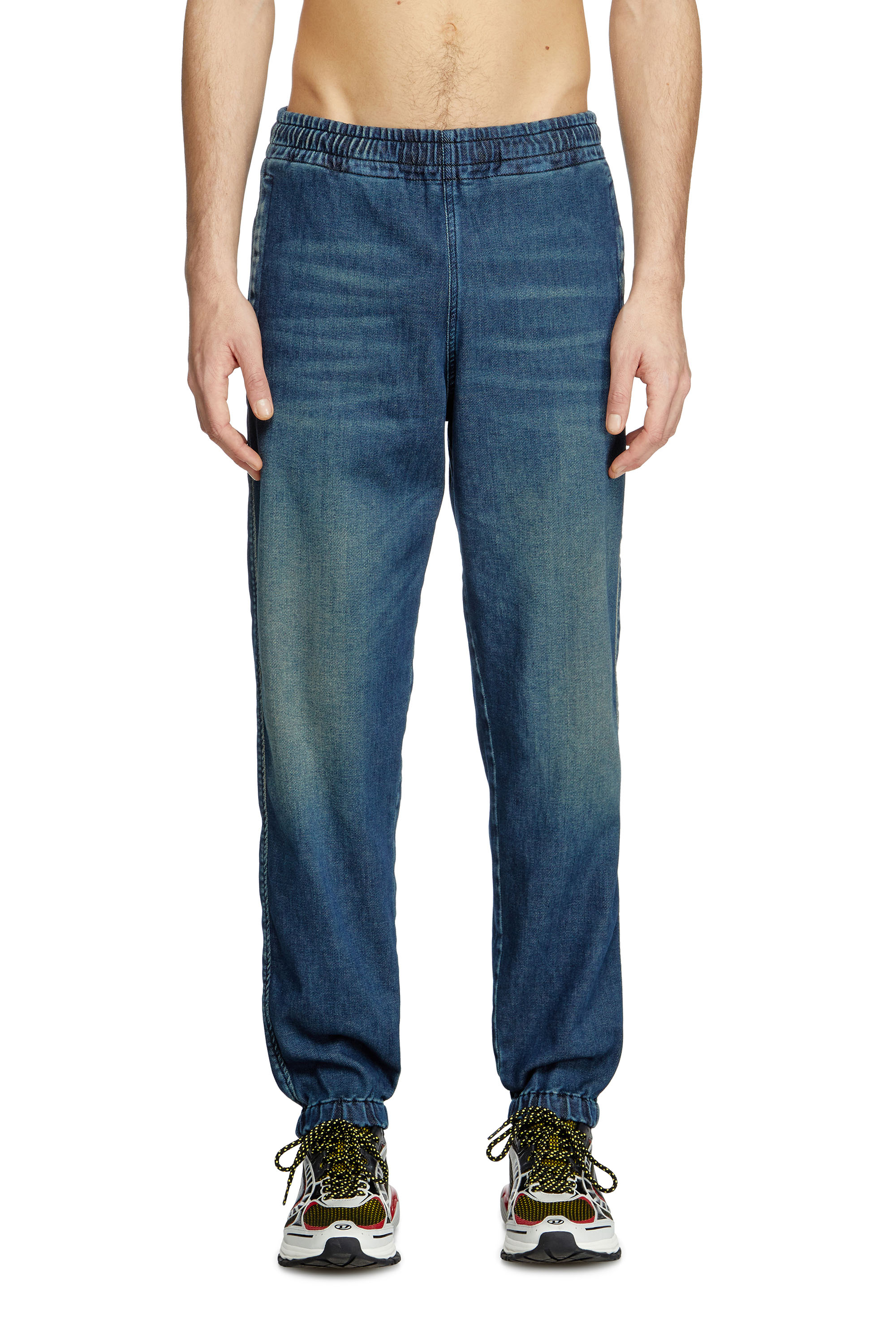 Slim D-Labb Track denim 09L75, Mittelblau Diesel - Unisex Slim D-Labb Track denim 09L75, Mittelblau - 3