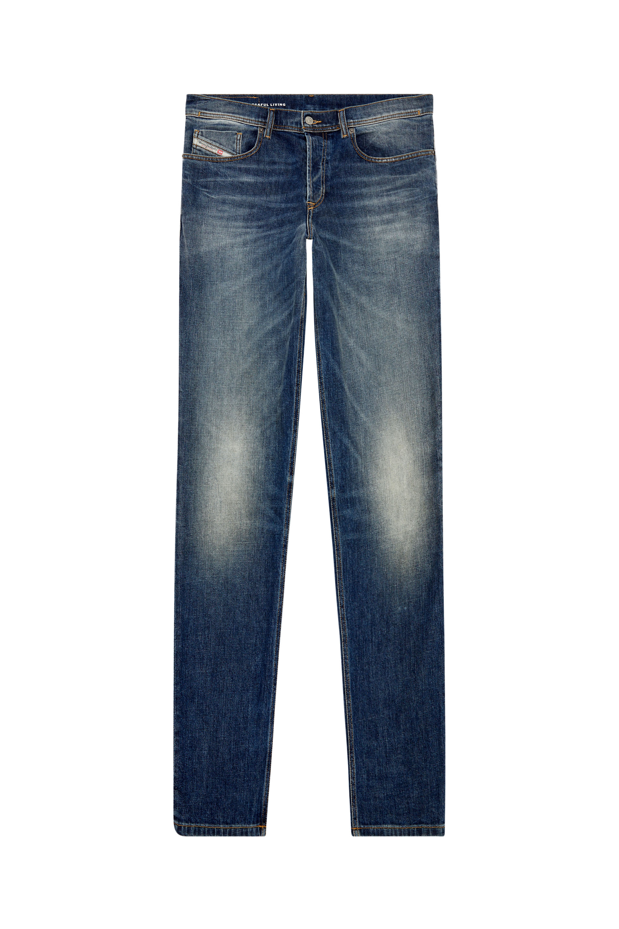 Diesel - Tapered Jeans 2023 D-Finitive 09H43, Dark Blue - Image 5
