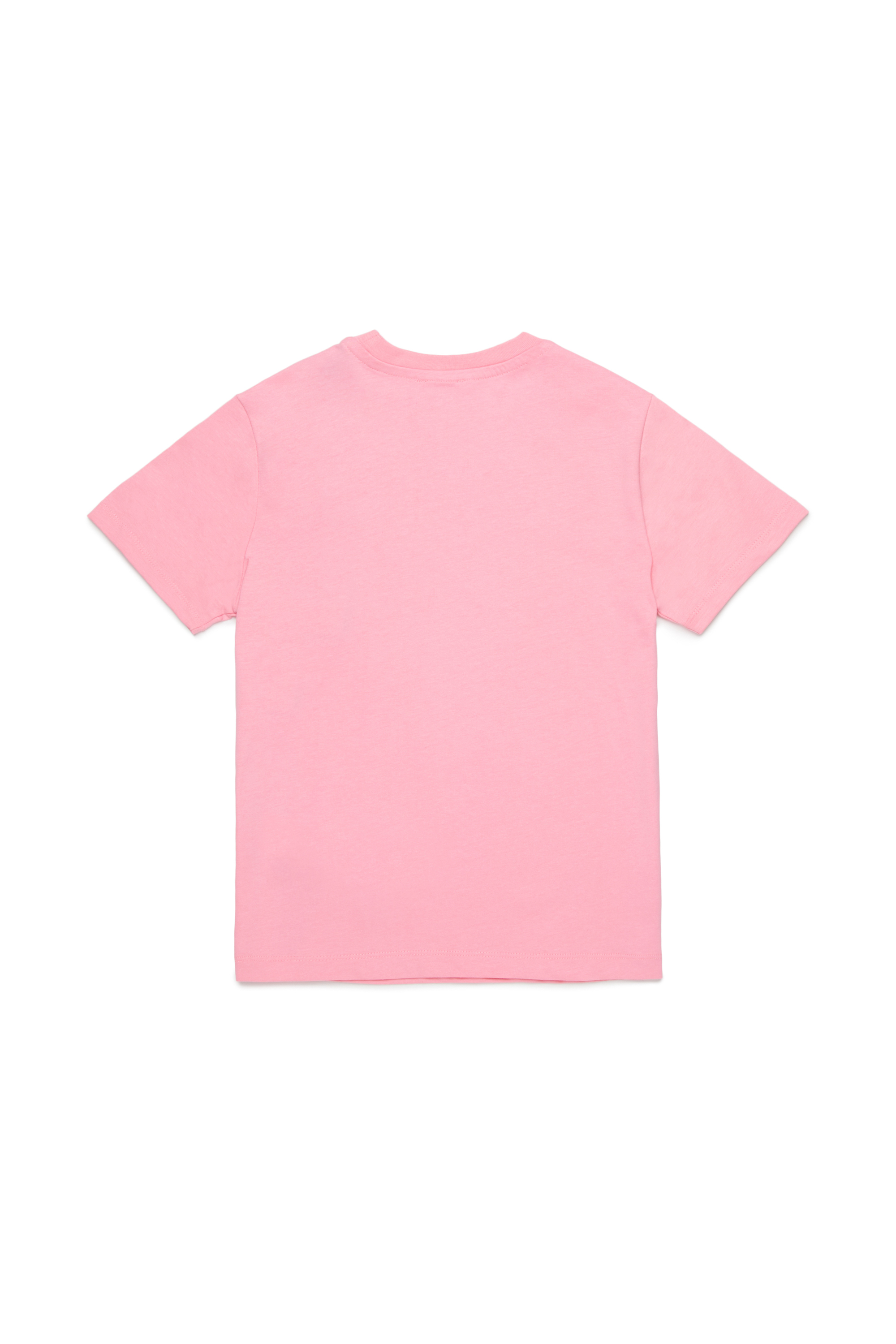 Diesel - TCUORE, Damen T-Shirt mit Herz-Logo in Rosa - 2