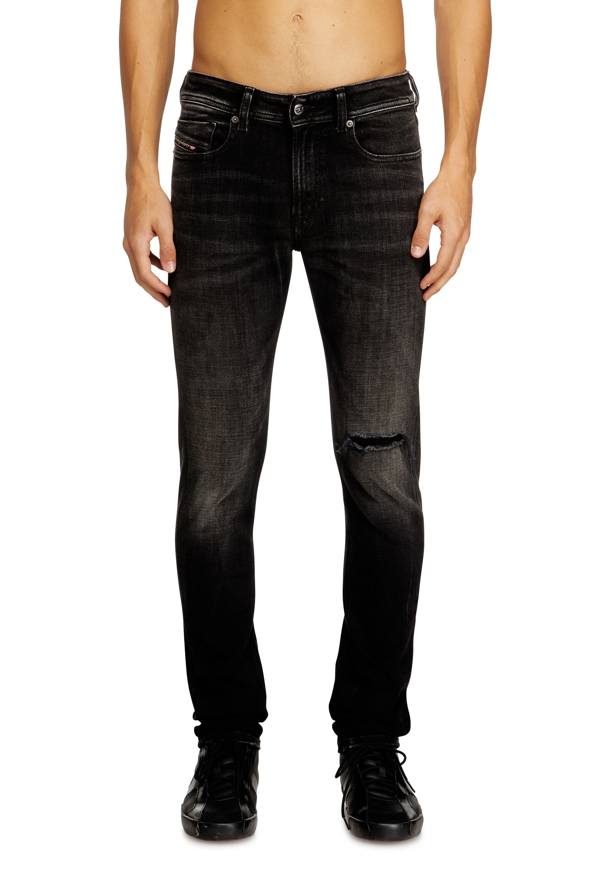 Skinny Jeans 1979 Sleenker 09N19, Schwarz/Dunkelgrau Diesel - Herren Skinny Jeans 1979 Sleenker 09N19, Schwarz/Dunkelgrau - 3