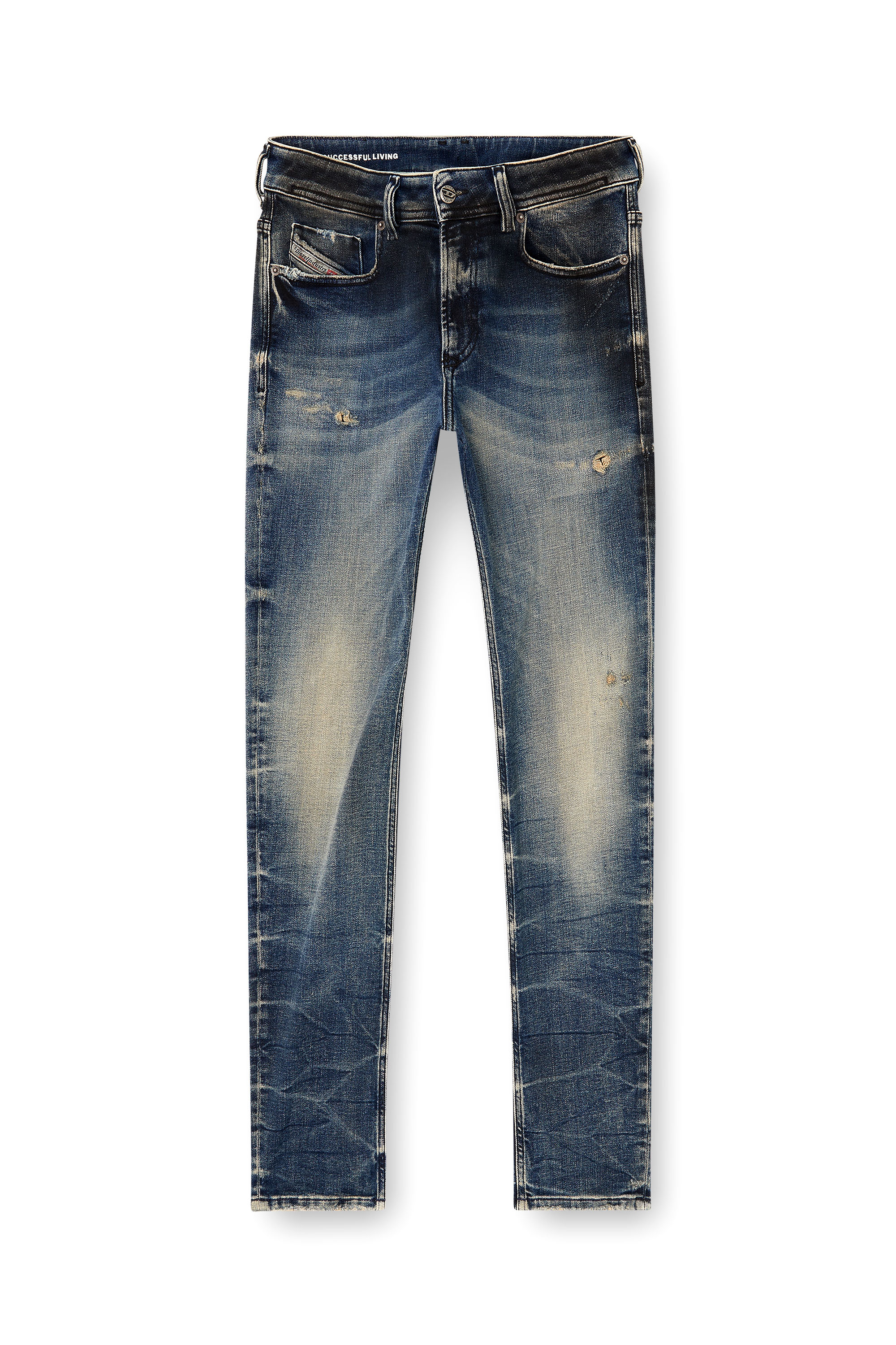 Skinny Jeans 1979 Sleenker 09N15, Mittelblau Diesel - Herren Skinny Jeans 1979 Sleenker 09N15, Mittelblau - 2