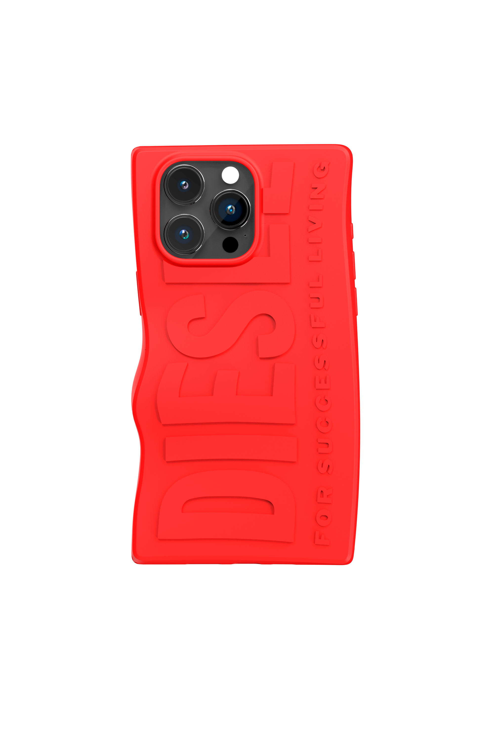 Diesel - 54119 MOULDED CASE, Unisex Case D By iP15 Pro Max in Rot - 2