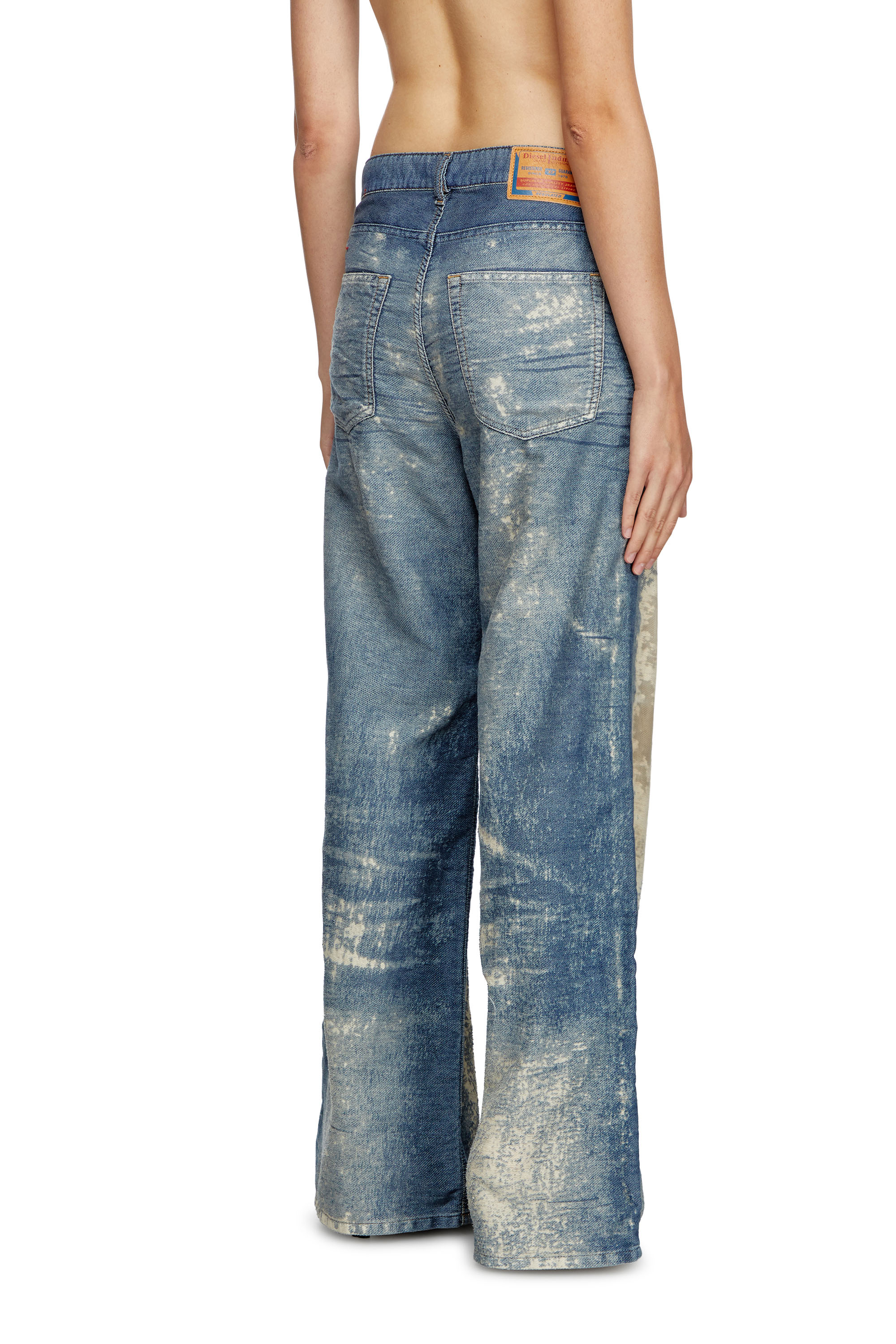 Diesel - Damen Relaxed Jeans 1996 D-Sire 068RE, Mittelblau - 4