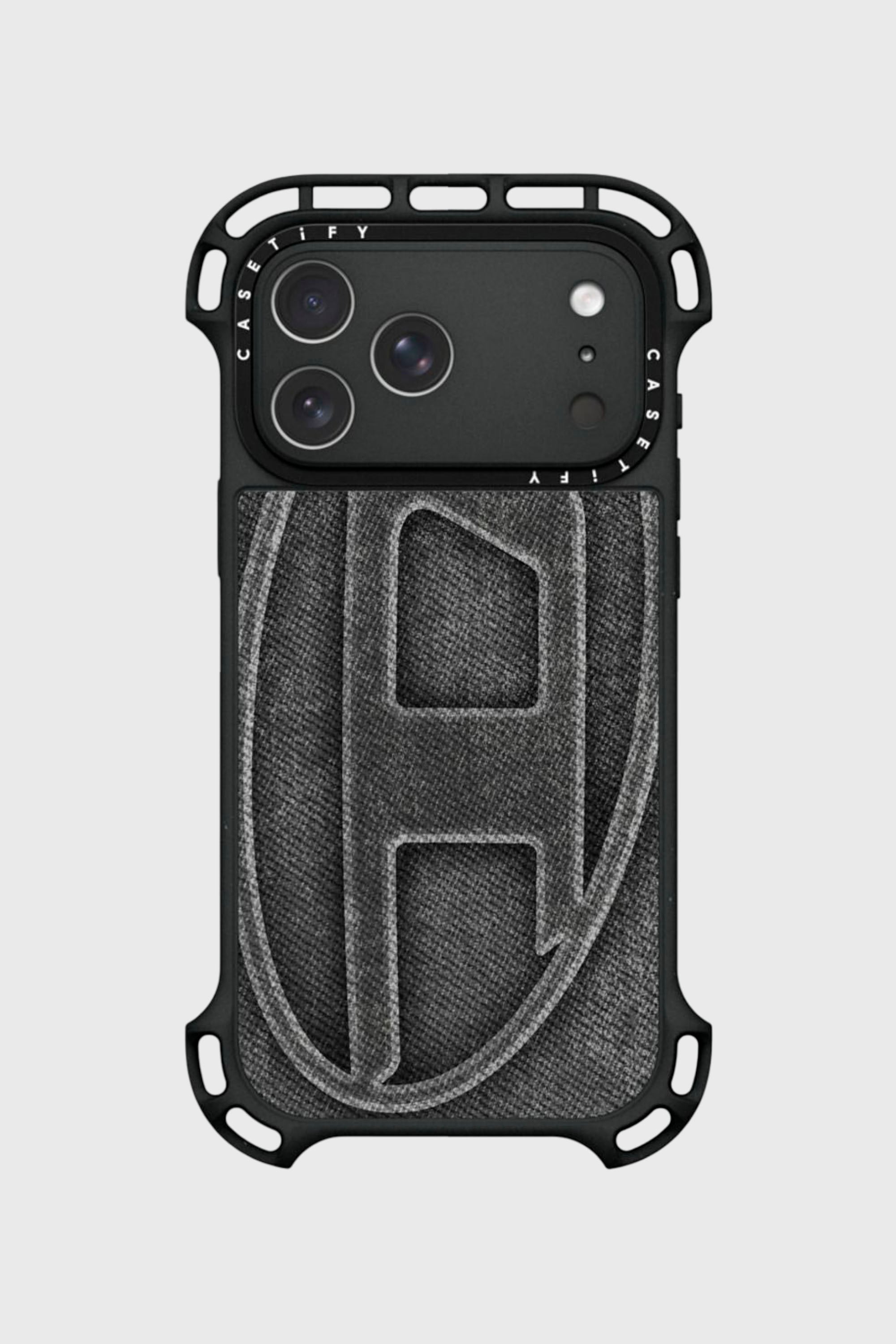 Diesel - 60599 MOULDED CASE, Unisex H&uuml;lle Oval D f&uuml;r iPhone 17 Pro Max in Schwarz - 1