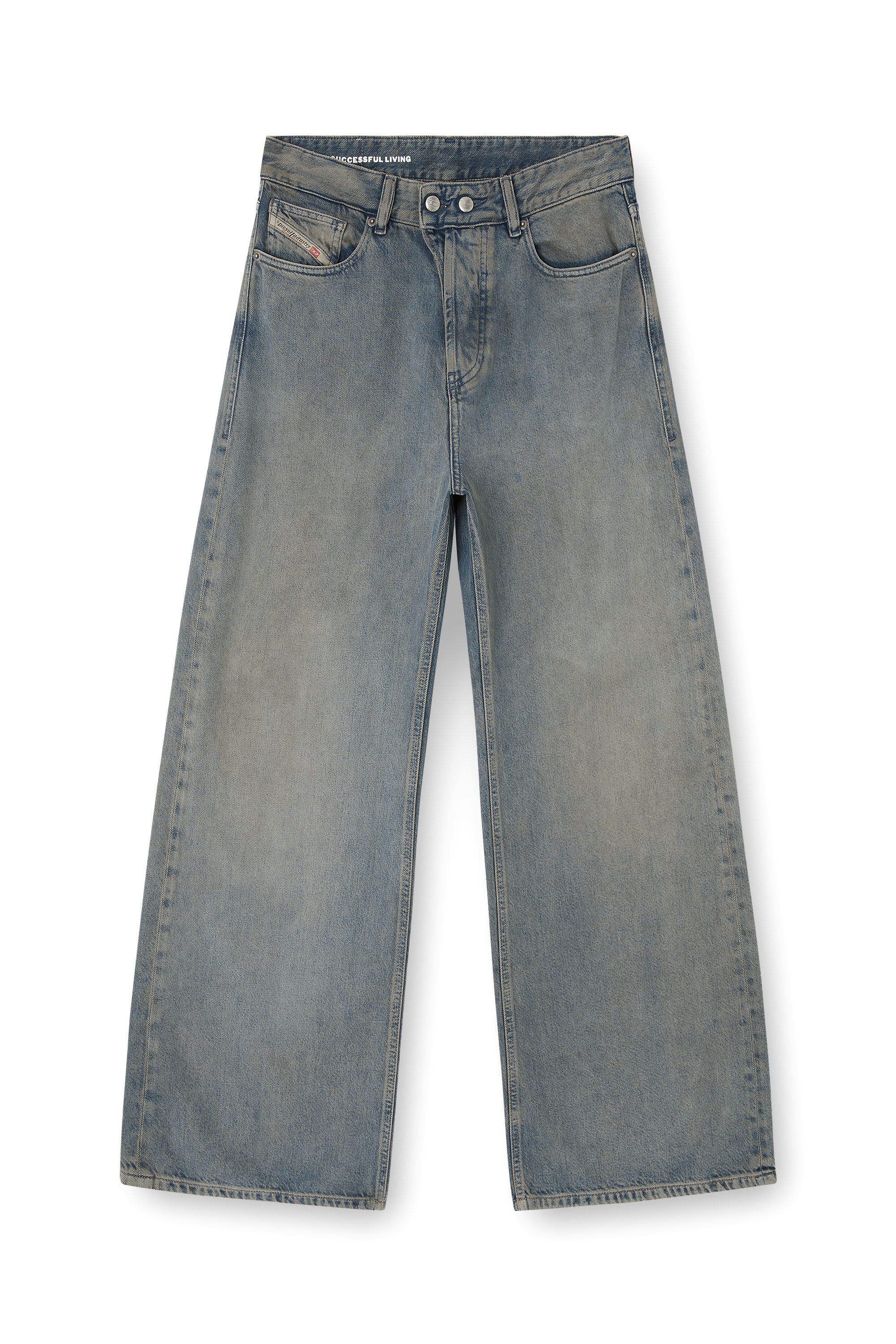 Relaxed Jeans 1996 D-Sire 09N24, Mittelblau Diesel - Damen Relaxed Jeans 1996 D-Sire 09N24, Mittelblau - 2