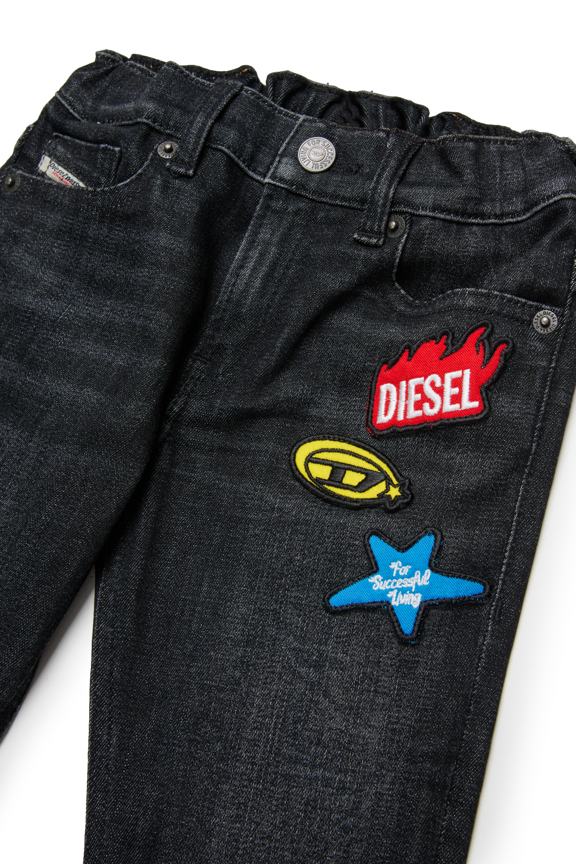 Diesel - Unisex D-GALE-B, Schwarz/Dunkelgrau - 3