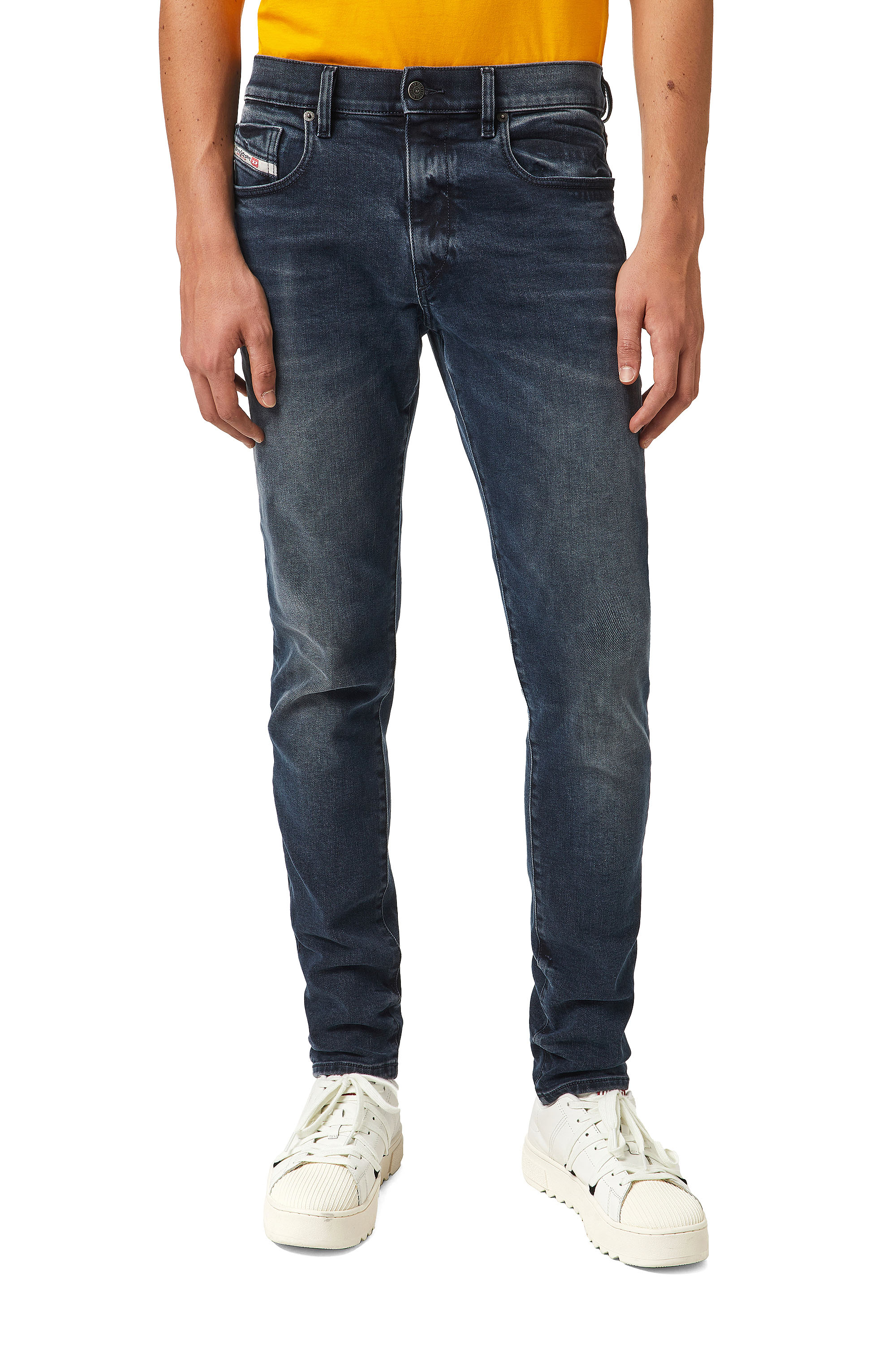 D-Strukt 09B25, Dunkelblau - Jeans