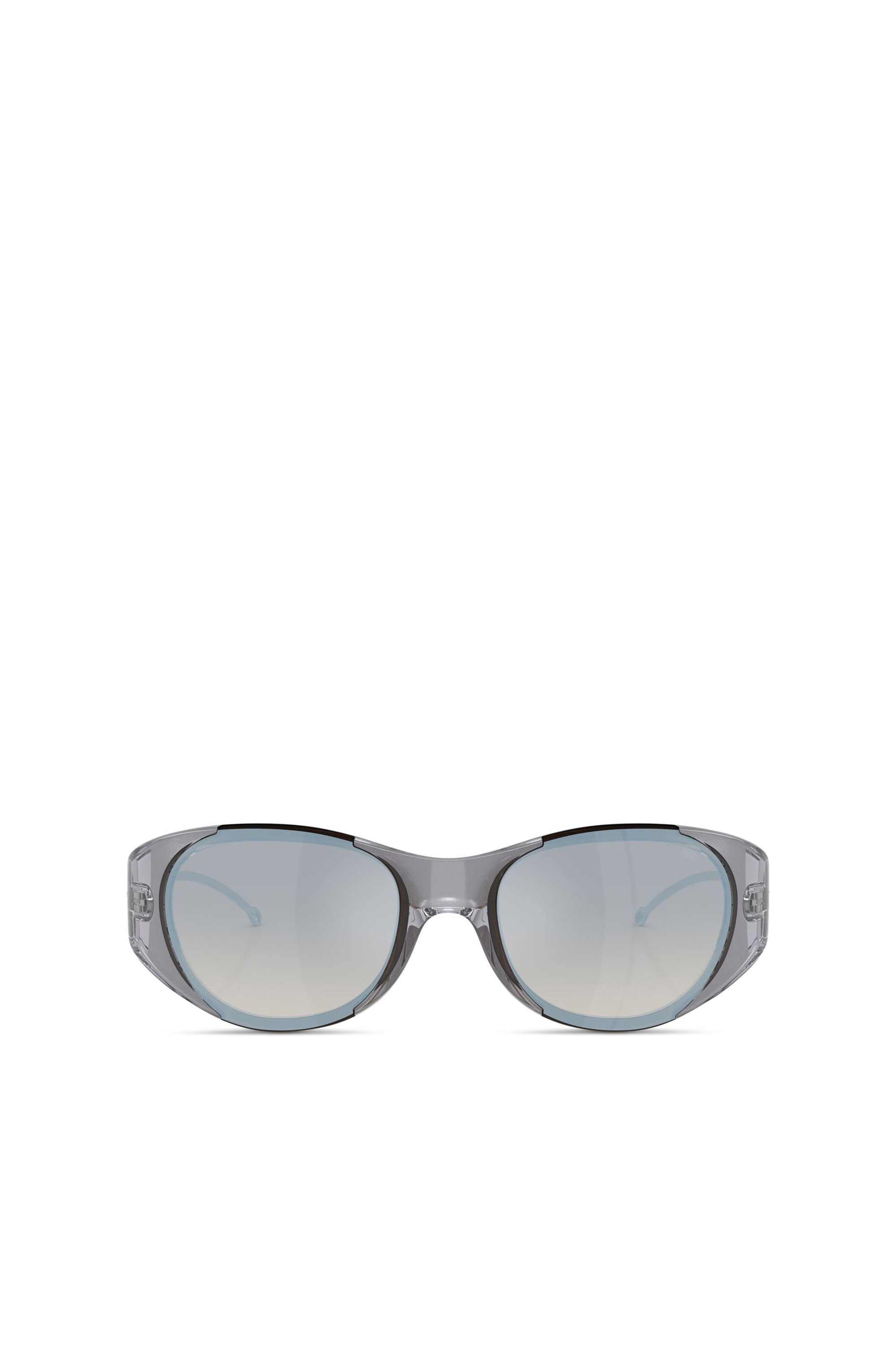 Diesel - 0DL3003, Unisex Ovale Sonnenbrille in Hellgrau - 1