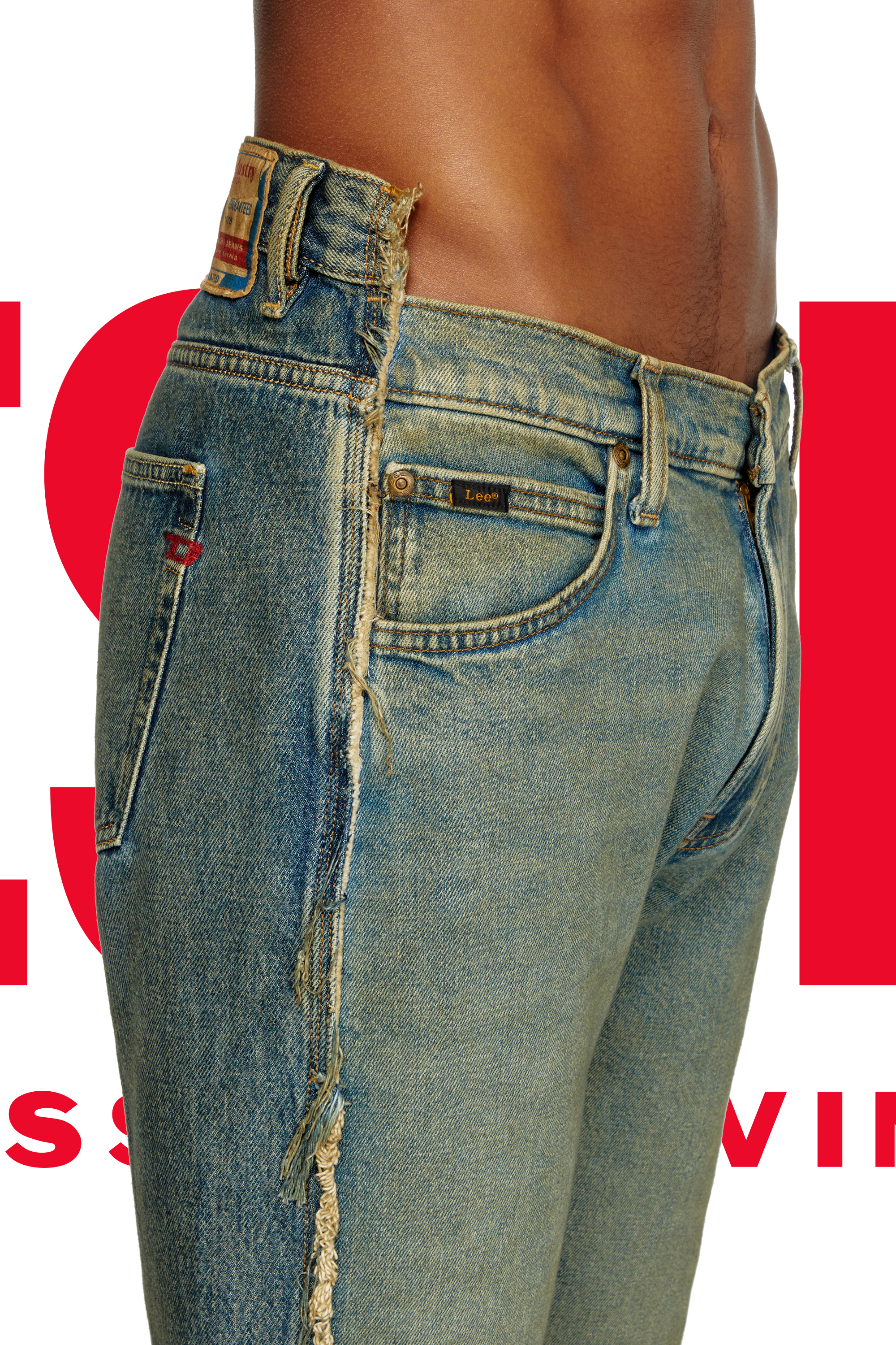 Regular Jeans Dieseloves 04 09M98, Dunkelblau Diesel - Herren Regular Jeans Dieseloves 04 09M98, Dunkelblau - 2