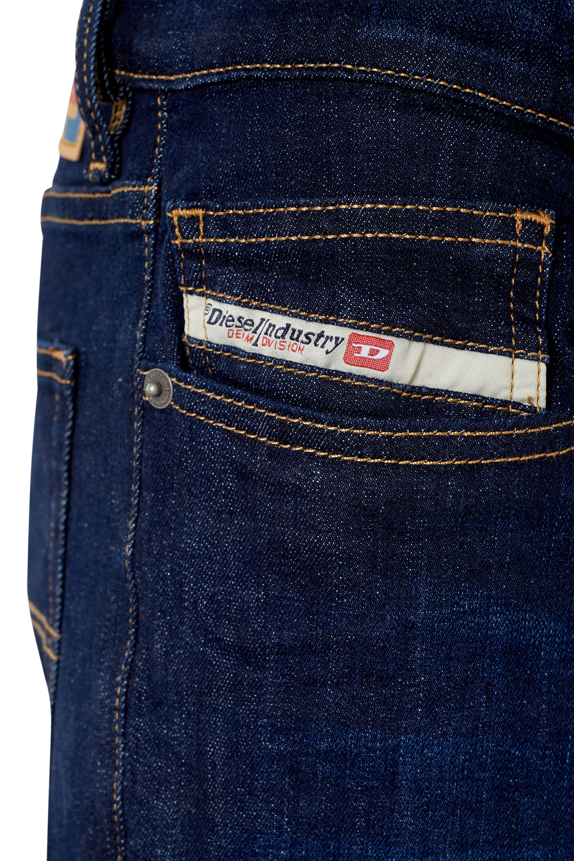 Diesel - D-Luster 0IHAQ Slim Jeans, Dunkelblau - Image 3