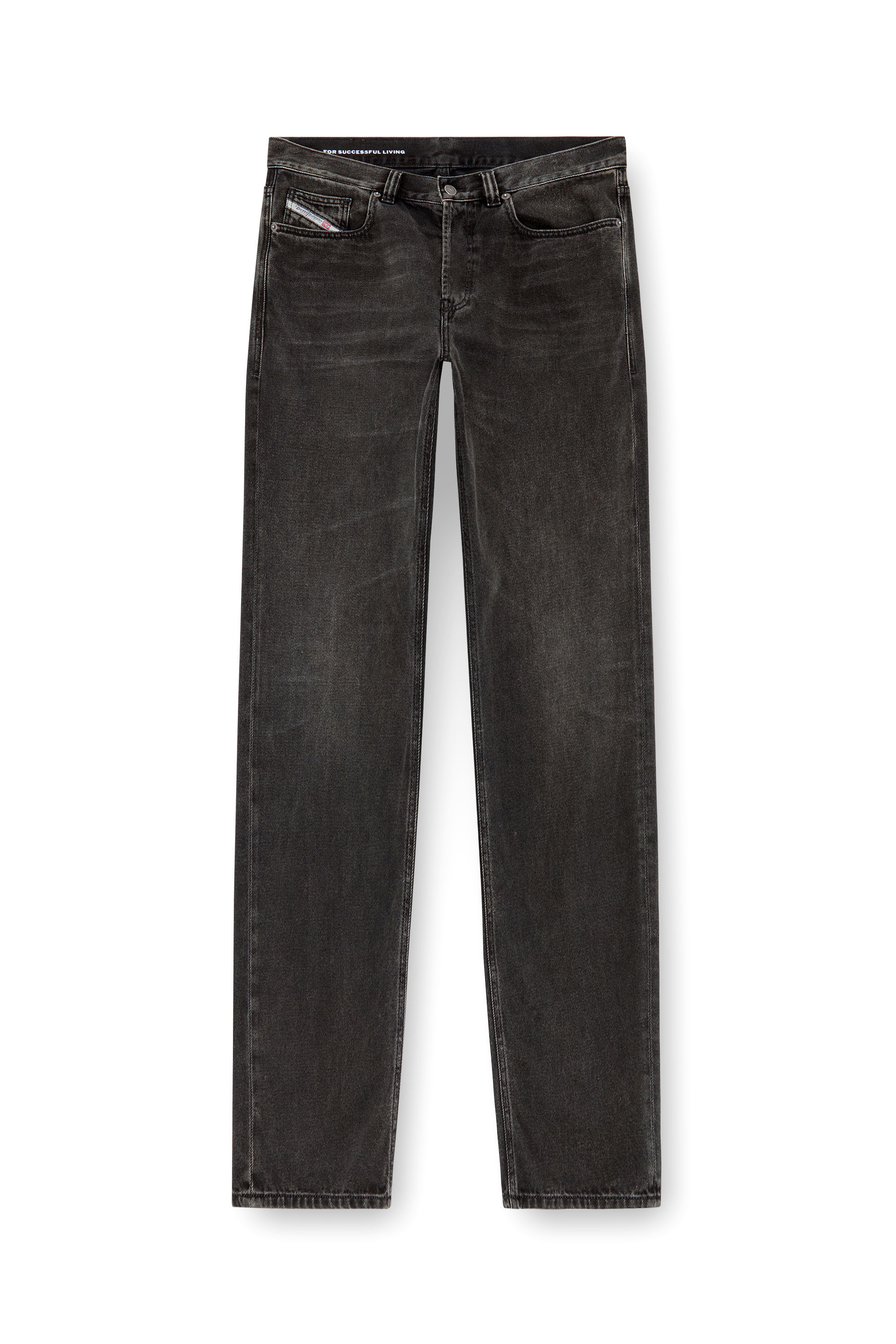 Diesel - Herren Regular Jeans 2024 D-Macs 09J96, Schwarz/Dunkelgrau - 3