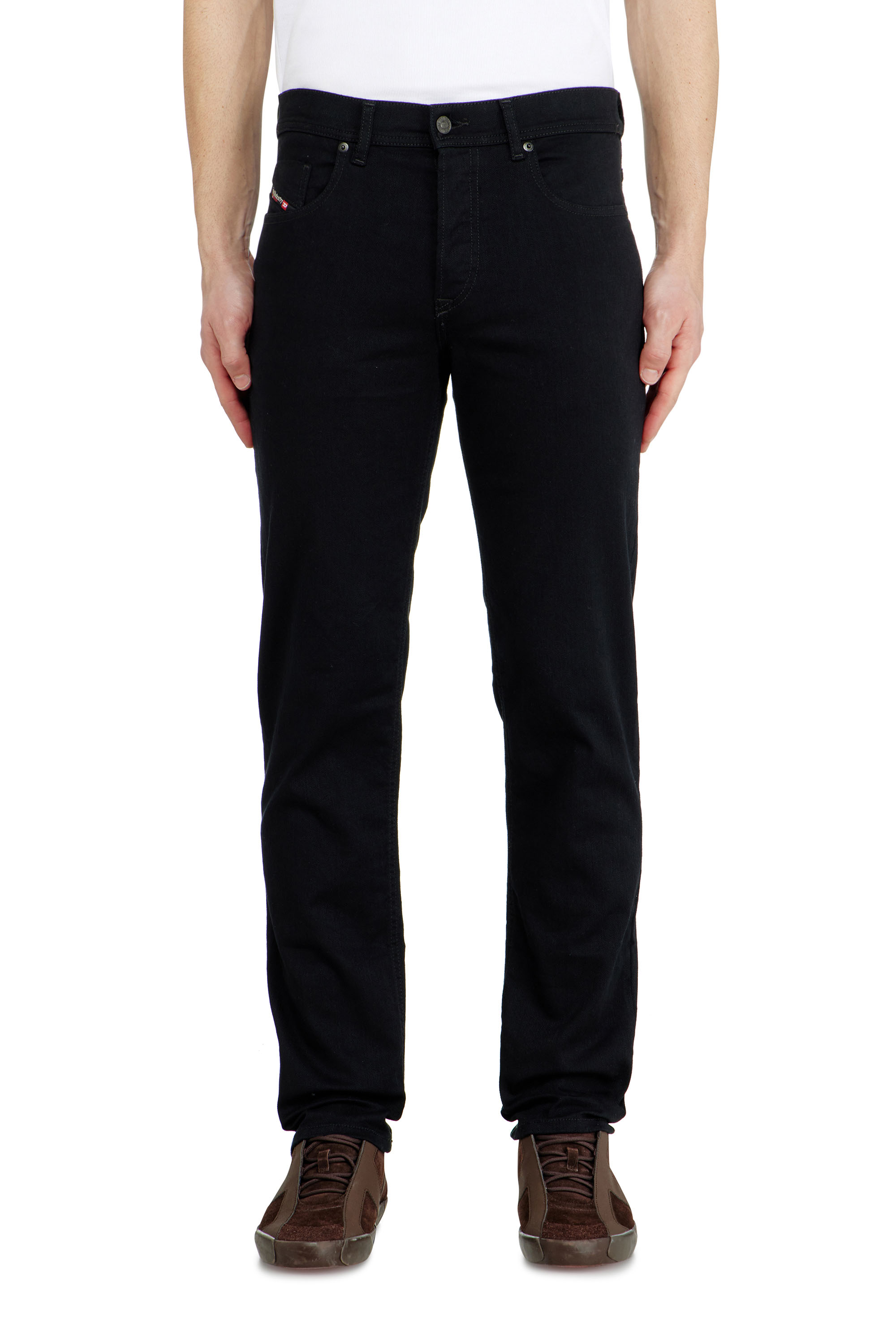 Diesel - Herren Regular Jeans 2023 D-Finitive 069YP, Schwarz/Dunkelgrau - 4