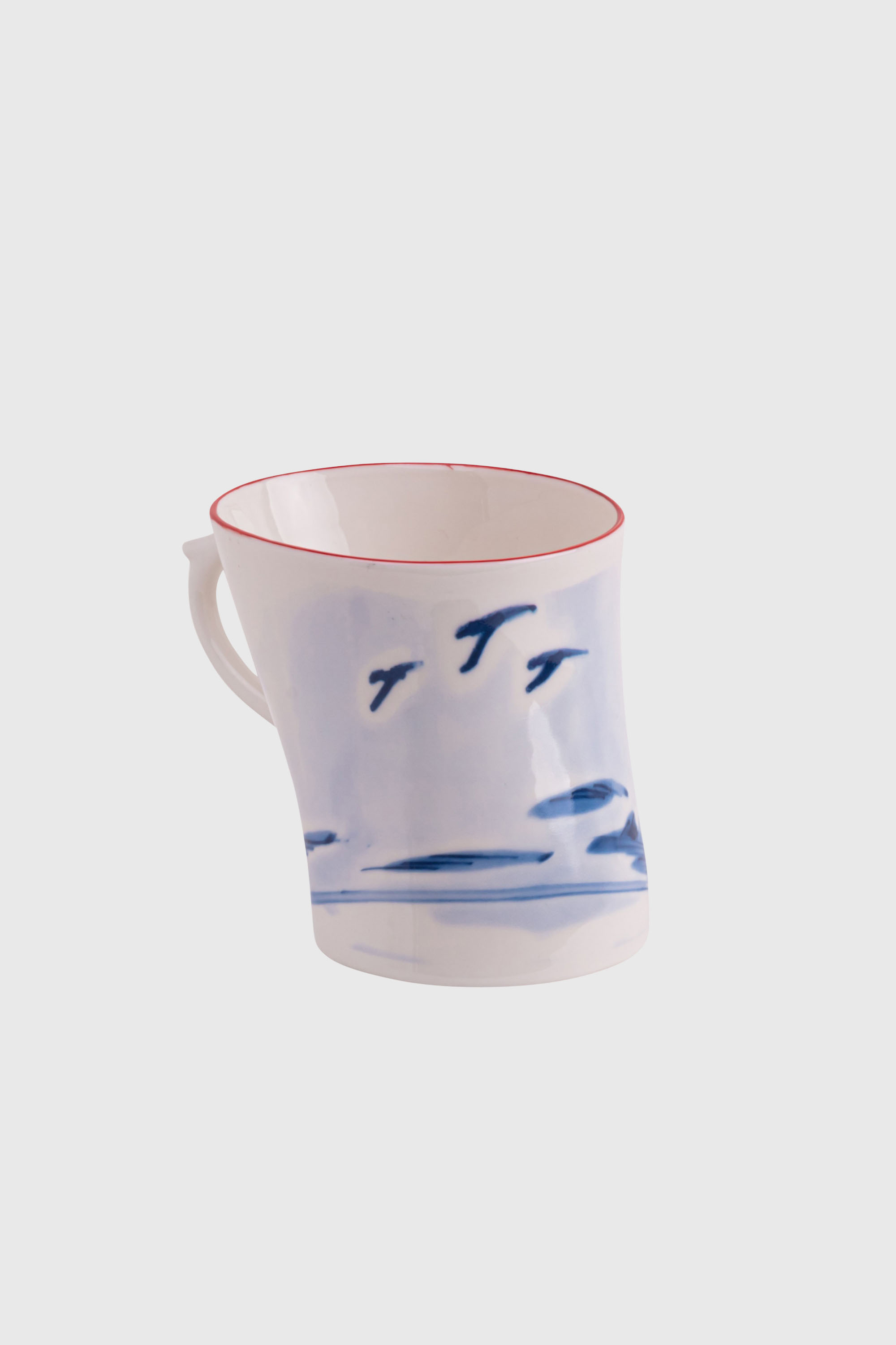 Diesel - 11259 PORCELAIN MUG "CLASSIC ON ACID" -, Unisex Porzellantasse in Weiss/Blau - 4