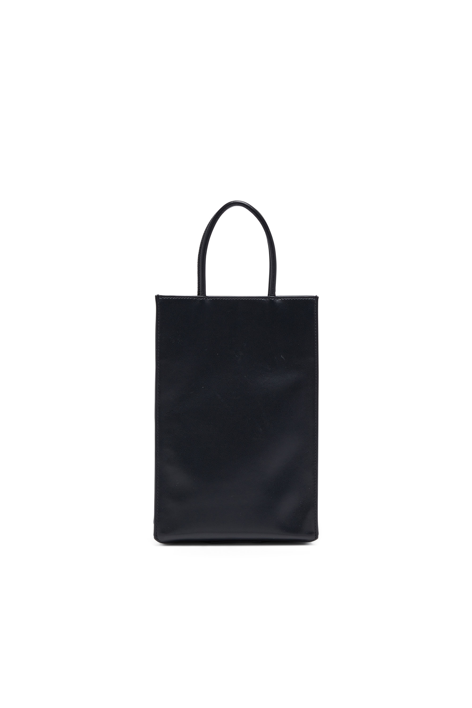 Diesel - DSL 3D SHOPPER M X, Herren Dsl 3D M-Tote-Tasche aus PU mit Logo-Prägung in Schwarz - 2