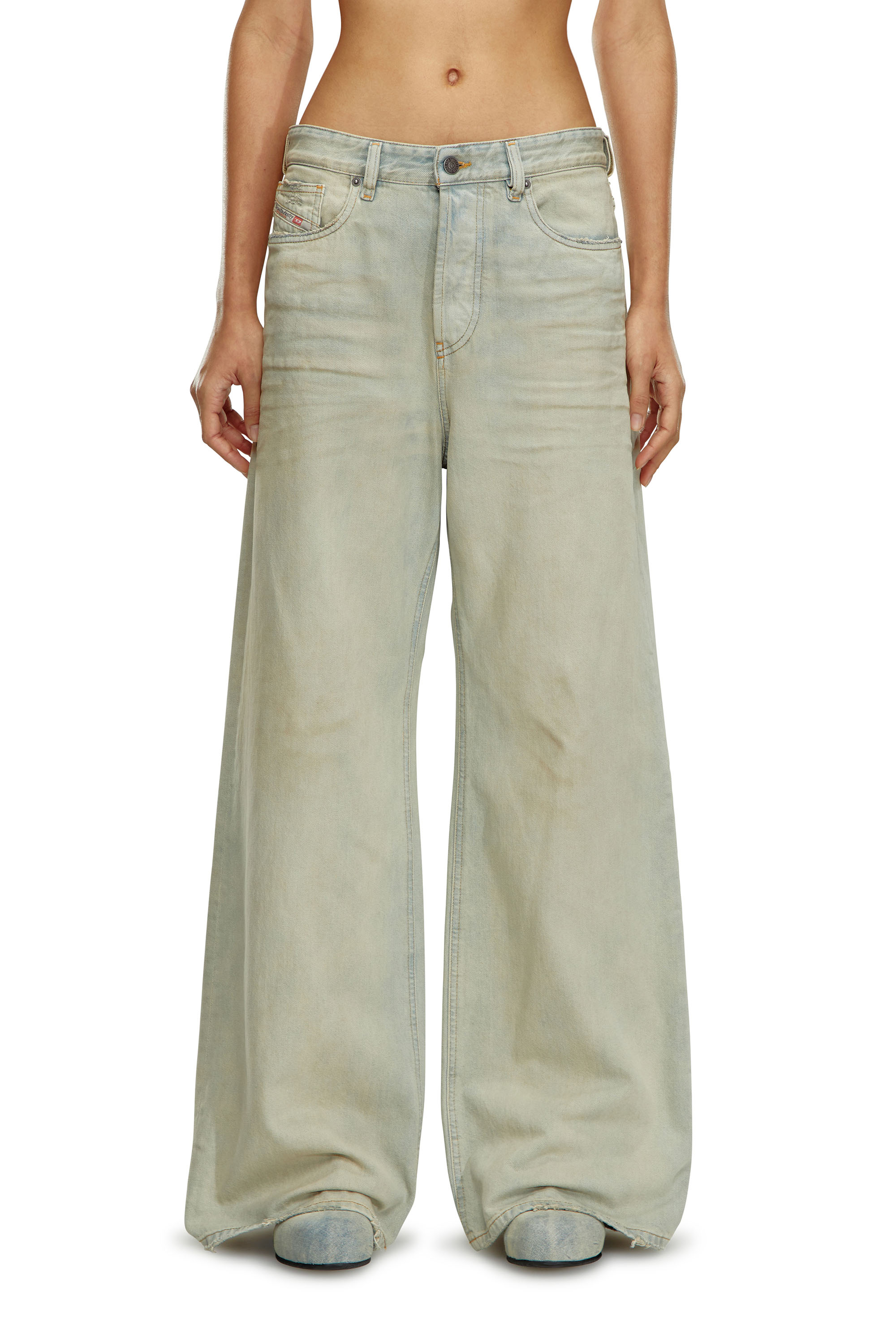 Diesel - Damen Relaxed Jeans 1996 D-Sire 09H60, Hellblau - 3