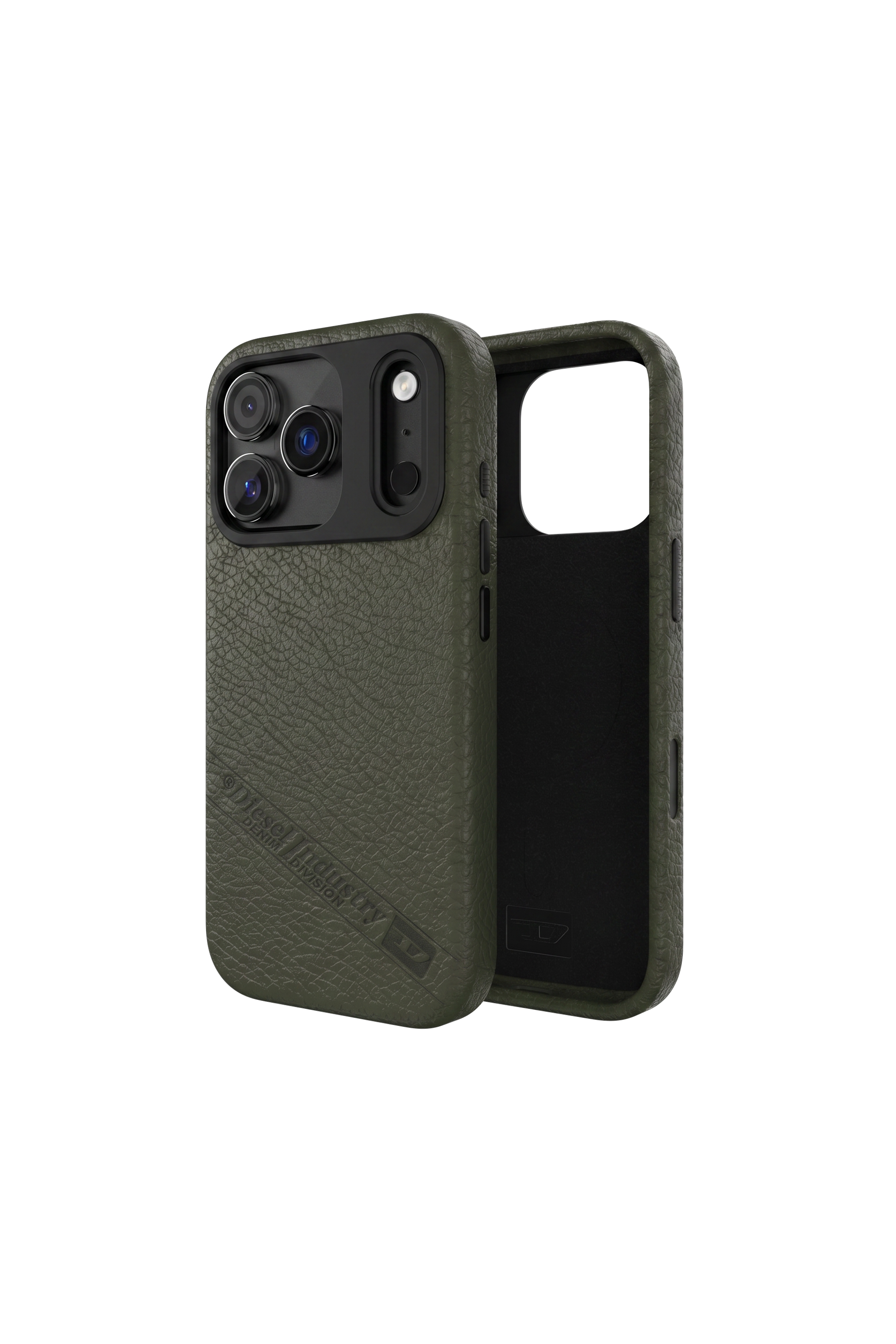 Diesel - 60647 MOULDED CASE, Unisex Flag D H&uuml;lle mit MagSafe f&uuml;r iPhone 17 Pro in Dunkelgr&uuml;n - 1