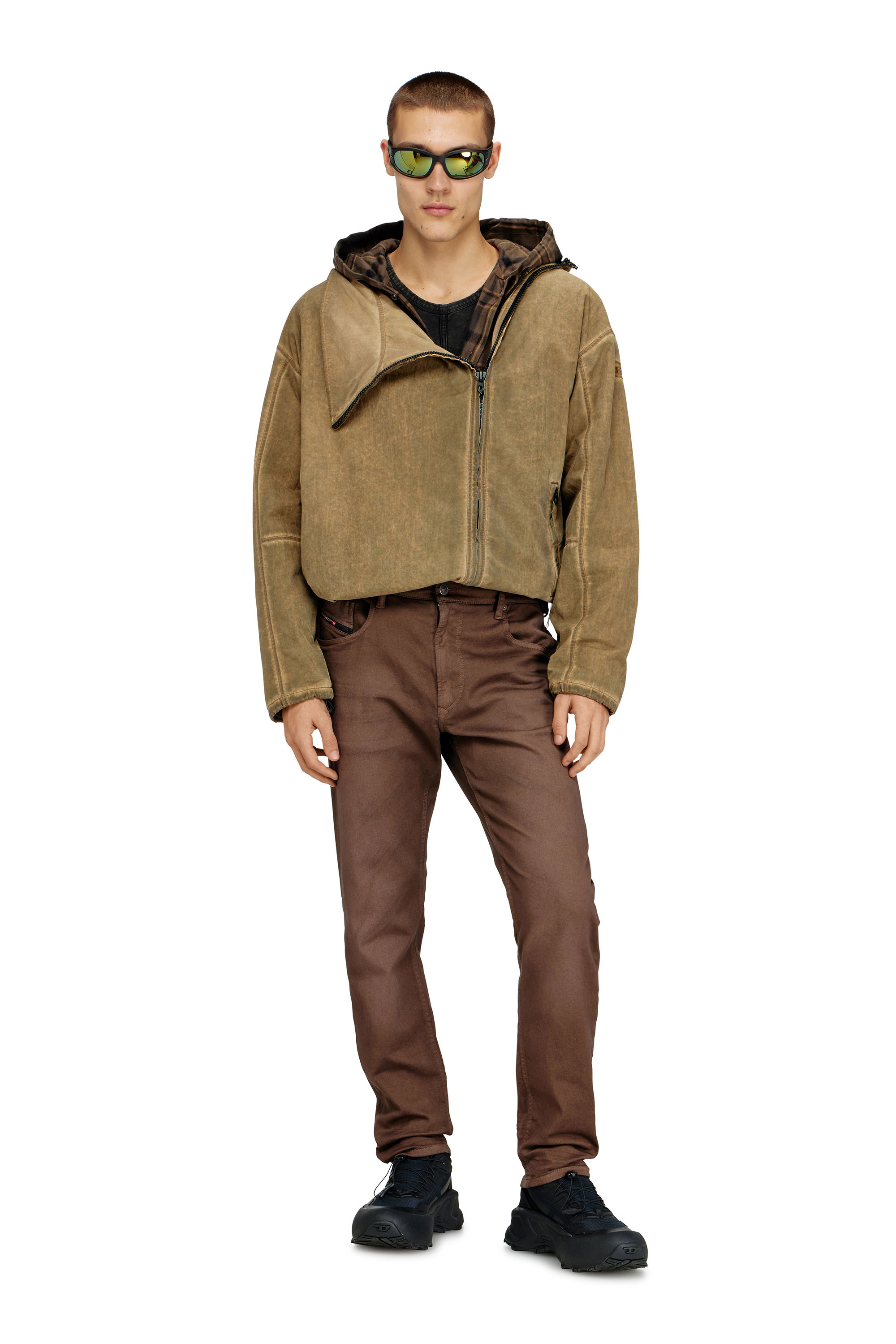 Diesel - Herren Regular 2032 D-Krooley-BW Joggjeans&reg; 0670M, Braun - 2