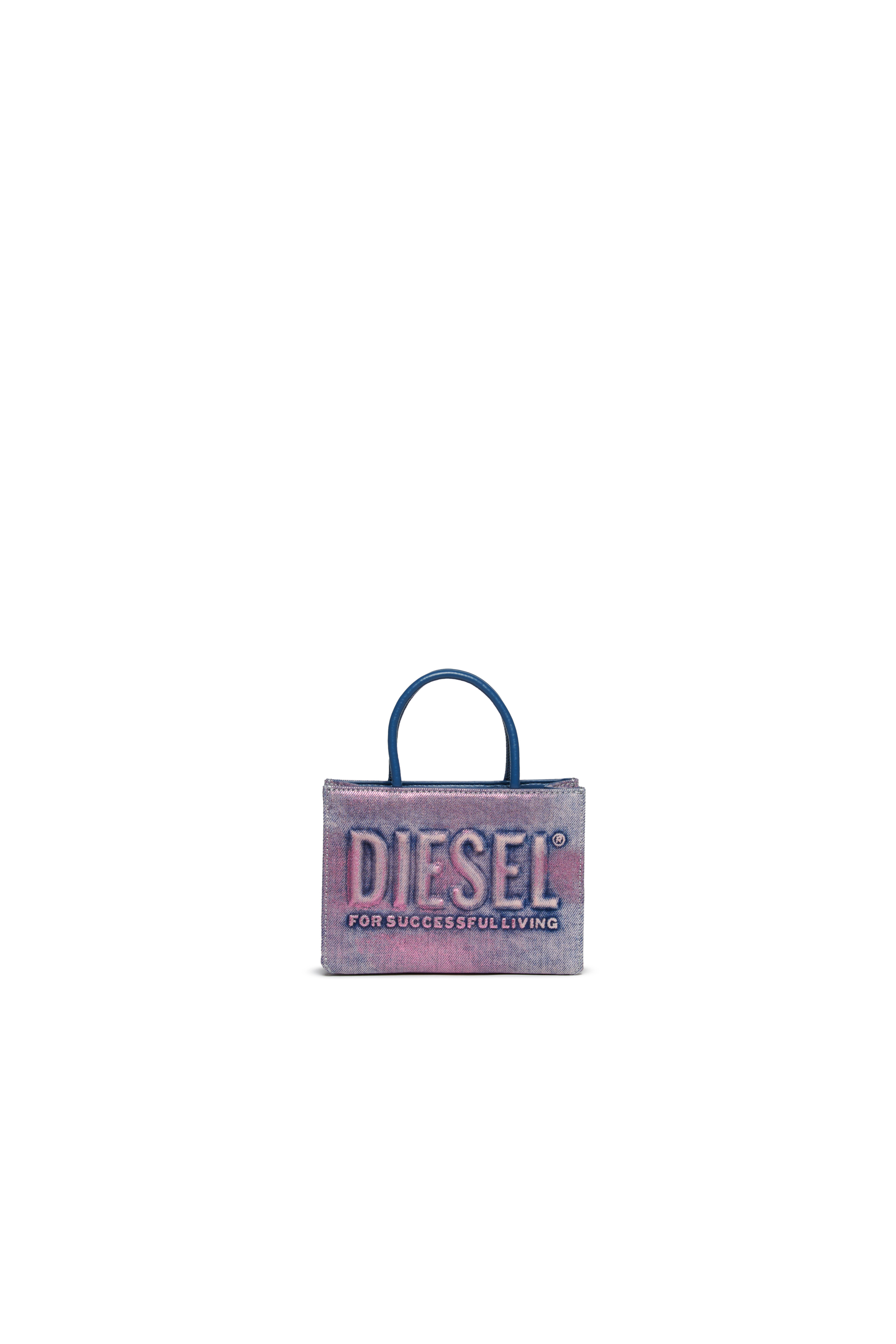 DSL 3D MINI BAG, Blau/Rosa