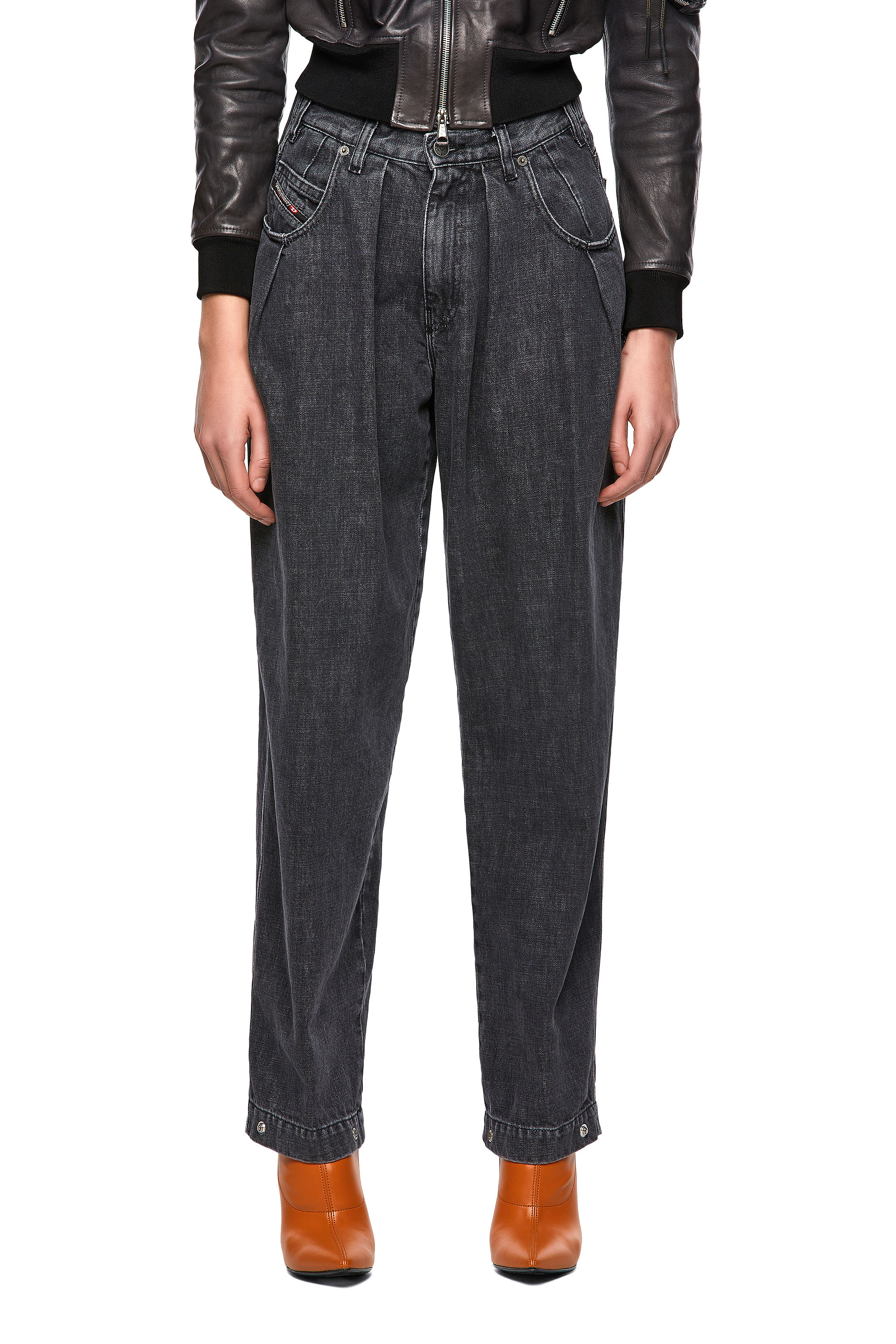D-Concias 09A69, Schwarz/Dunkelgrau - Jeans