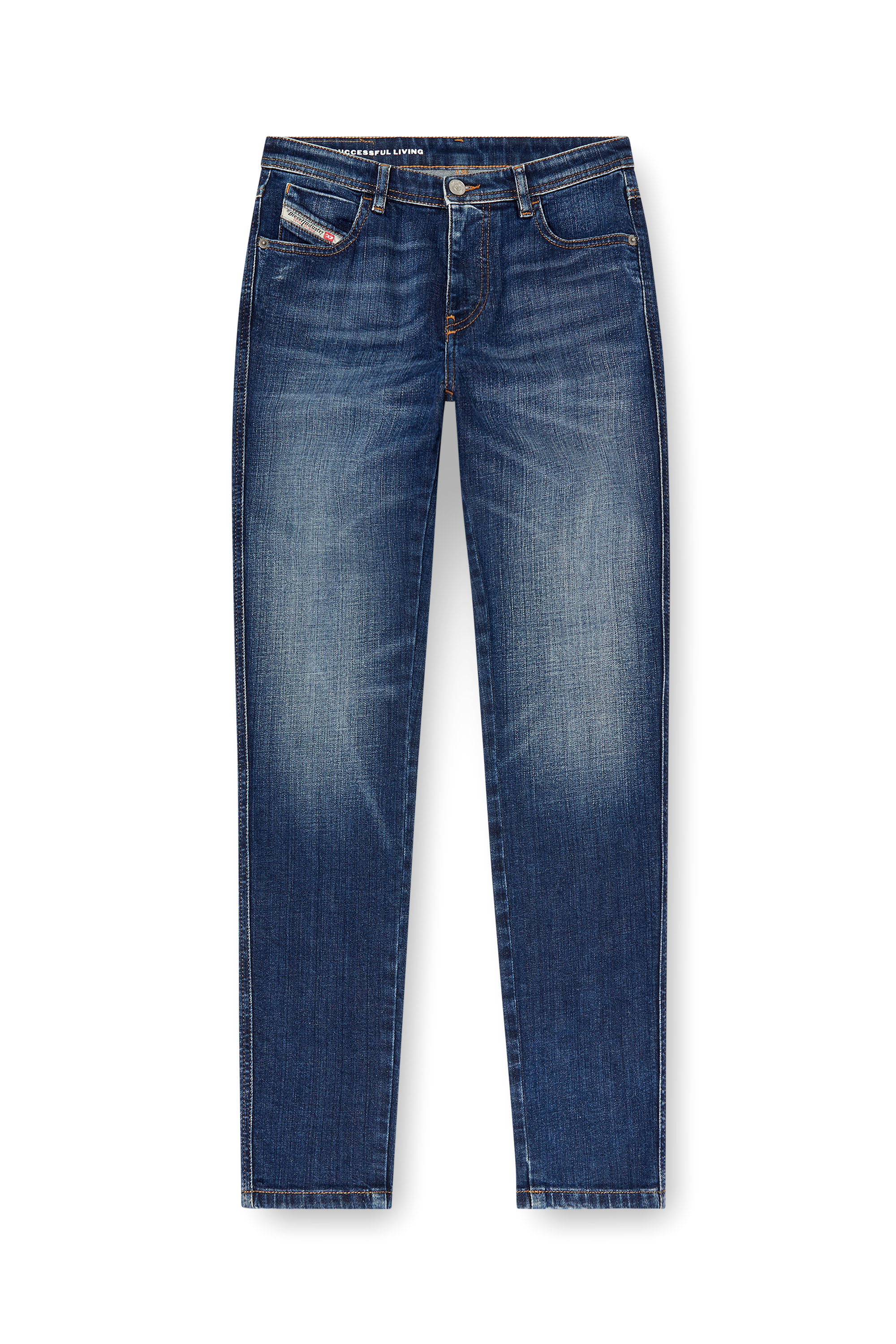 Diesel - Damen Skinny Jeans 2015 Babhila 09L03, Mittelblau - 3