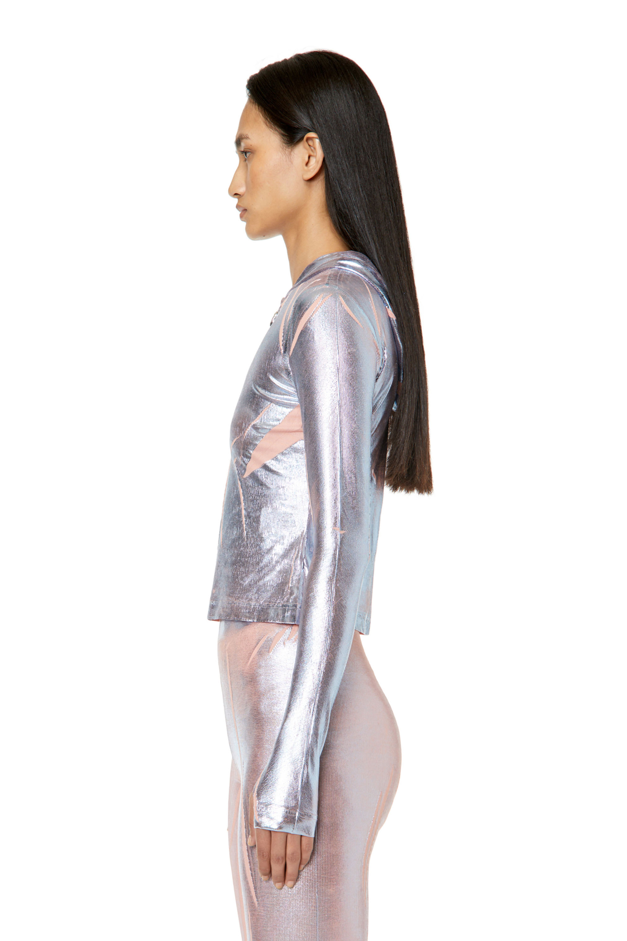 Diesel - T-CLED-HOOD, Silber - Image 6