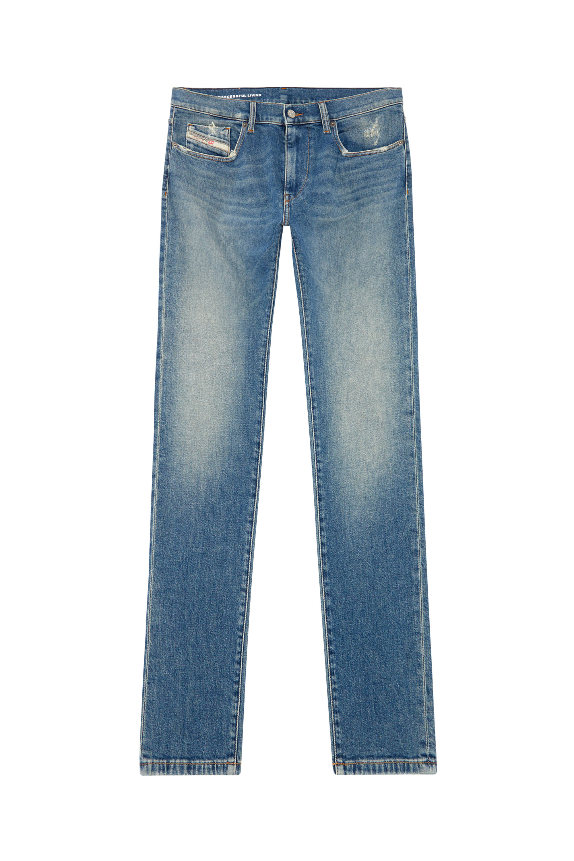 Diesel - Slim Jeans 2019 D-Strukt 0GRDG, Hellblau - Image 3