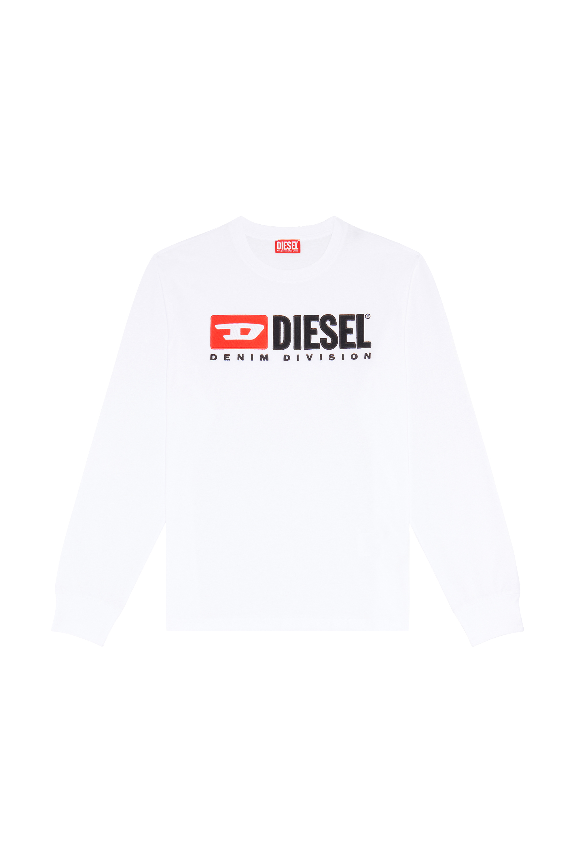 Diesel - T-JUST-LS-DIV, Weiß - Image 6