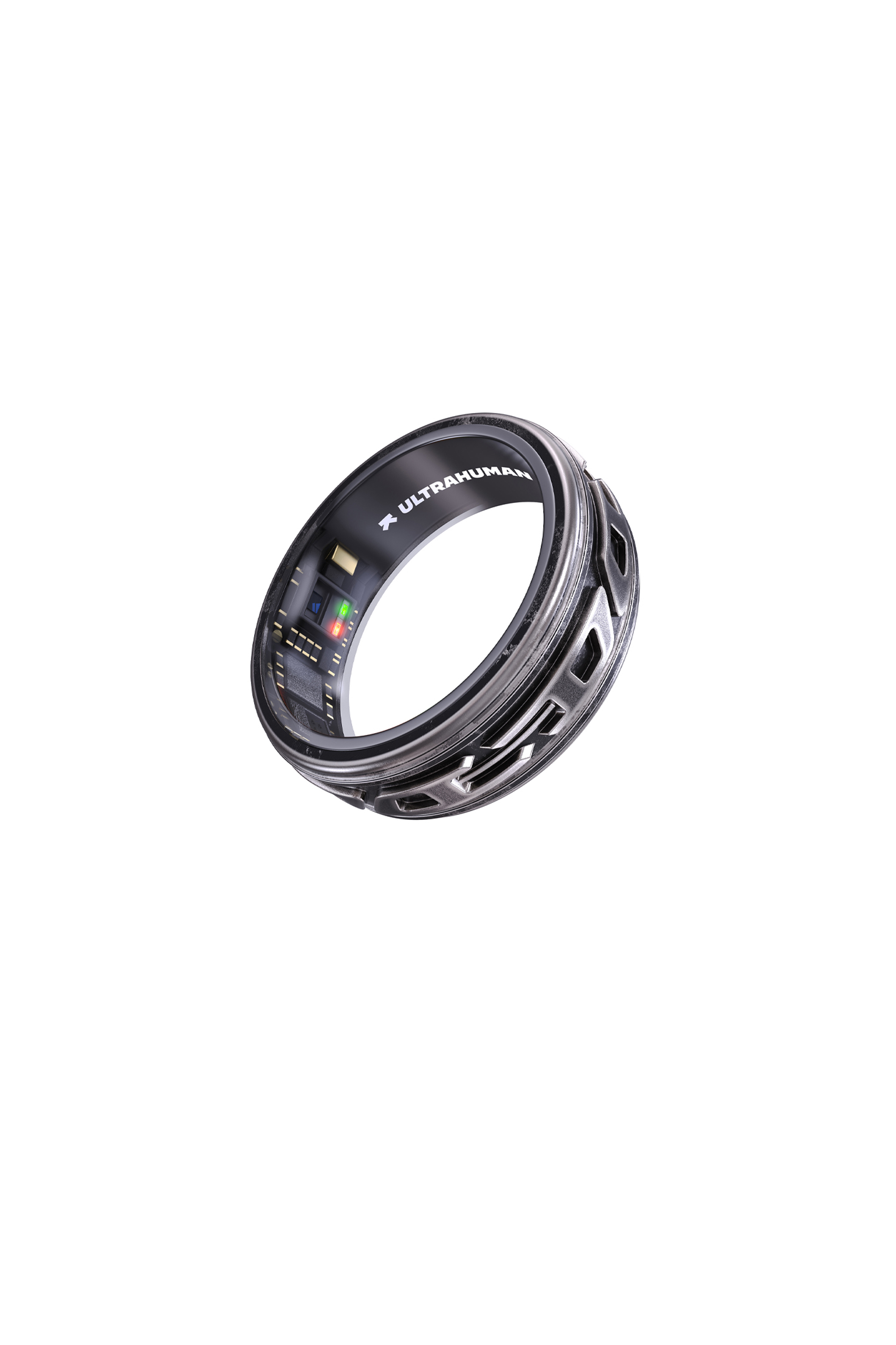 Diesel - SMART RING PHANTOM BLACK- UHRA-DD, Unisex Smart-Ringe in abgenutztem Schwarz in Schwarz - 3