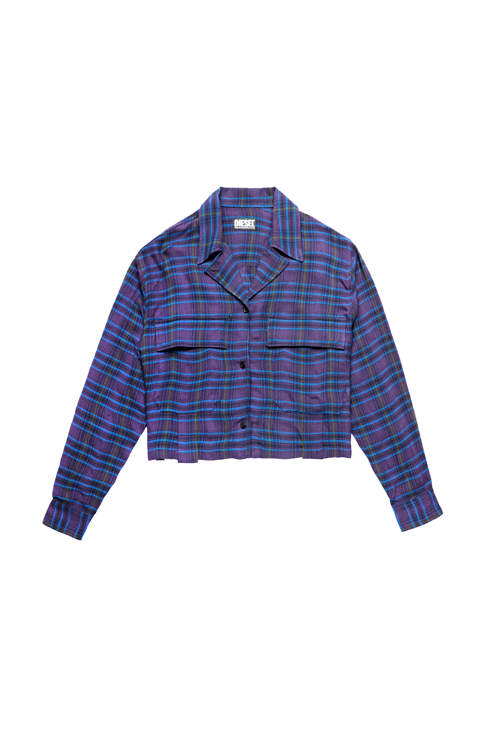 C-ADARA-LS, Blau/Violett - Hemden