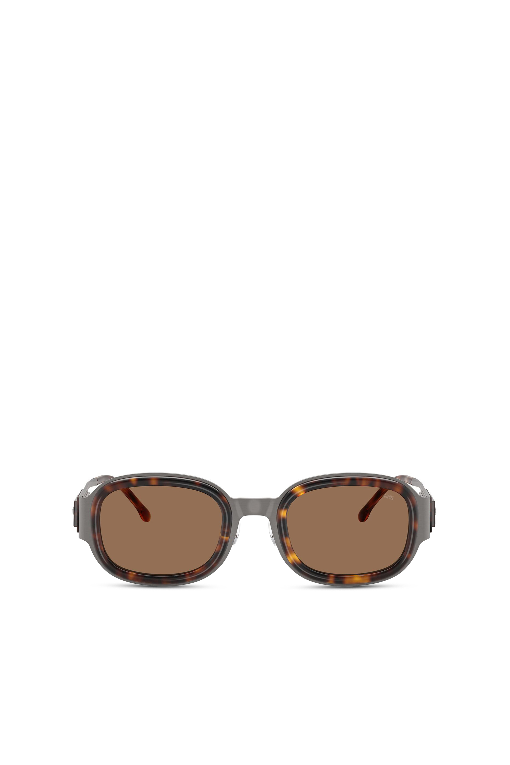 Diesel - 0DL1020, Unisex's Square sunglasses in Brown - 2