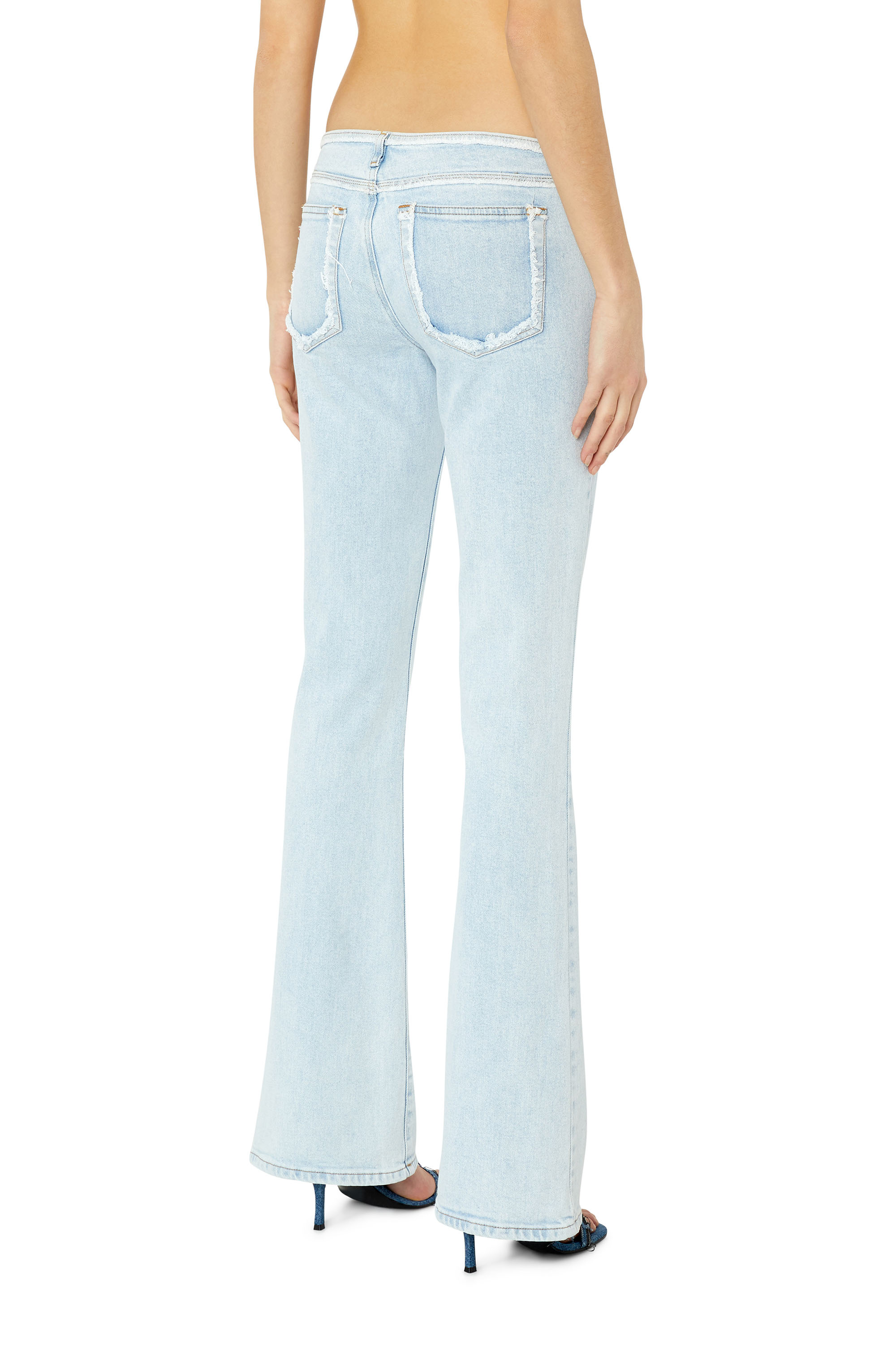 Diesel - 1969 D-Ebbey 09F68 Bootcut and Flare Jeans, Hellblau - Image 2