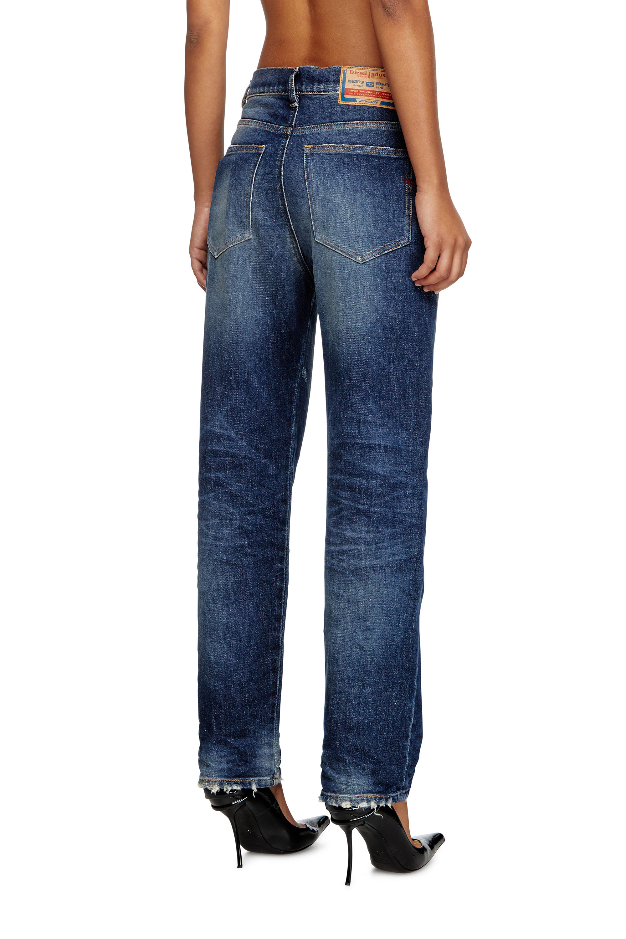 Diesel - Damen Regular Jeans 2016 D-Air 09J56, Dunkelblau - 3