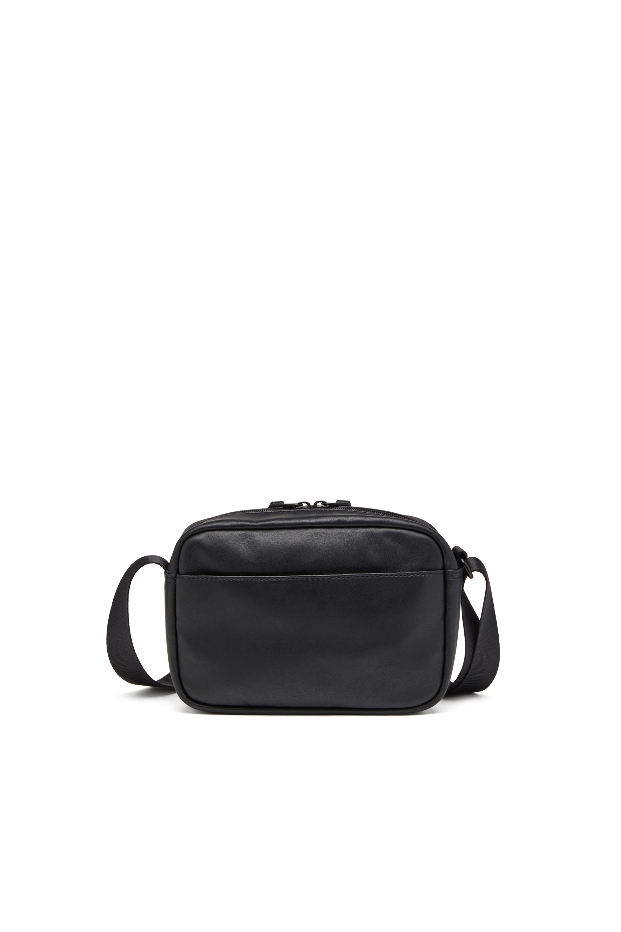 Diesel - RAVE CAMERA BAG X, Herren Rave-Camera Bag aus Nappaleder in Schwarz - 2