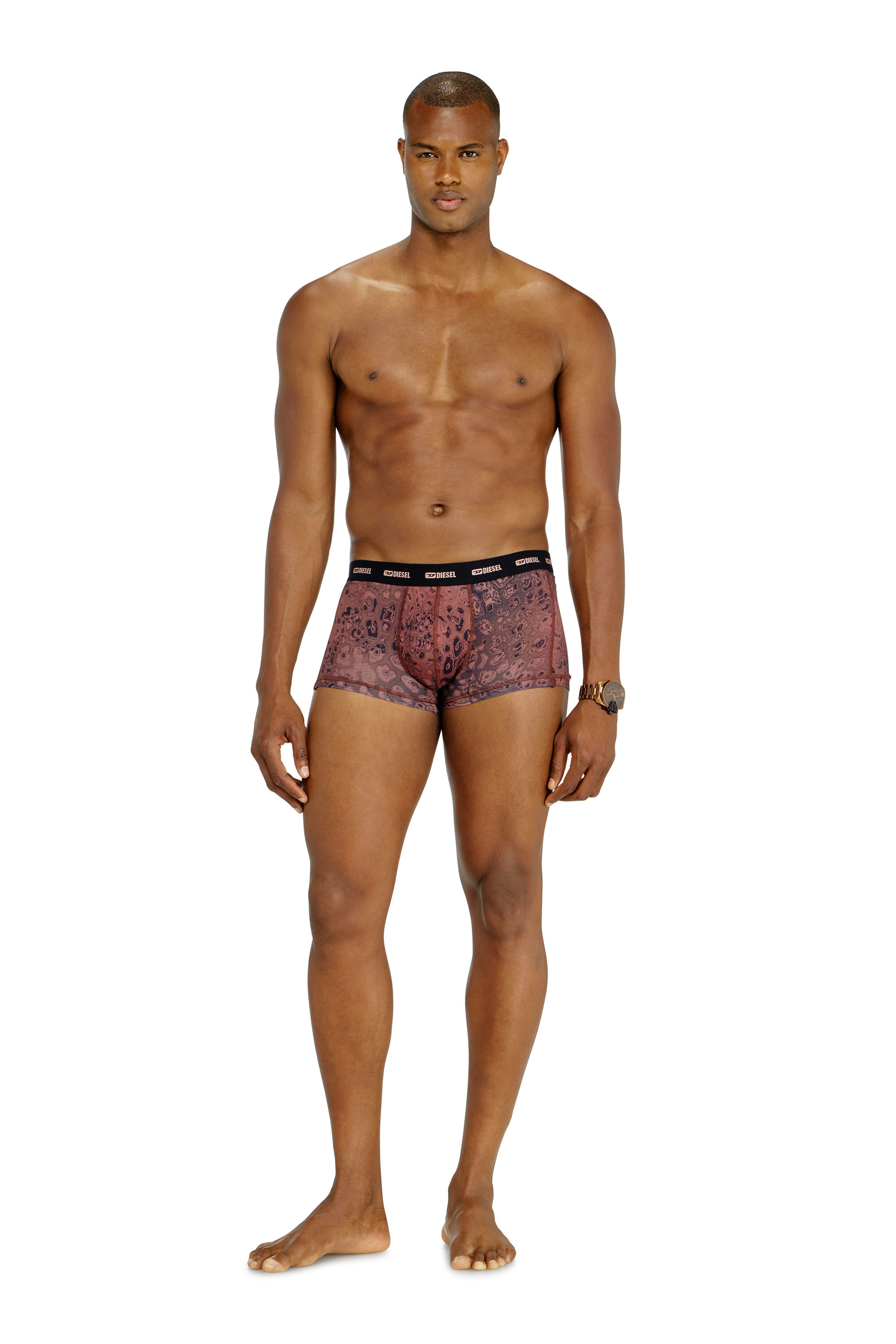 Diesel - DAMIEN-UTLT-3PACK, Herren Boxershorts aus Stretch-Baumwolle im Dreierpack in Violett - 2