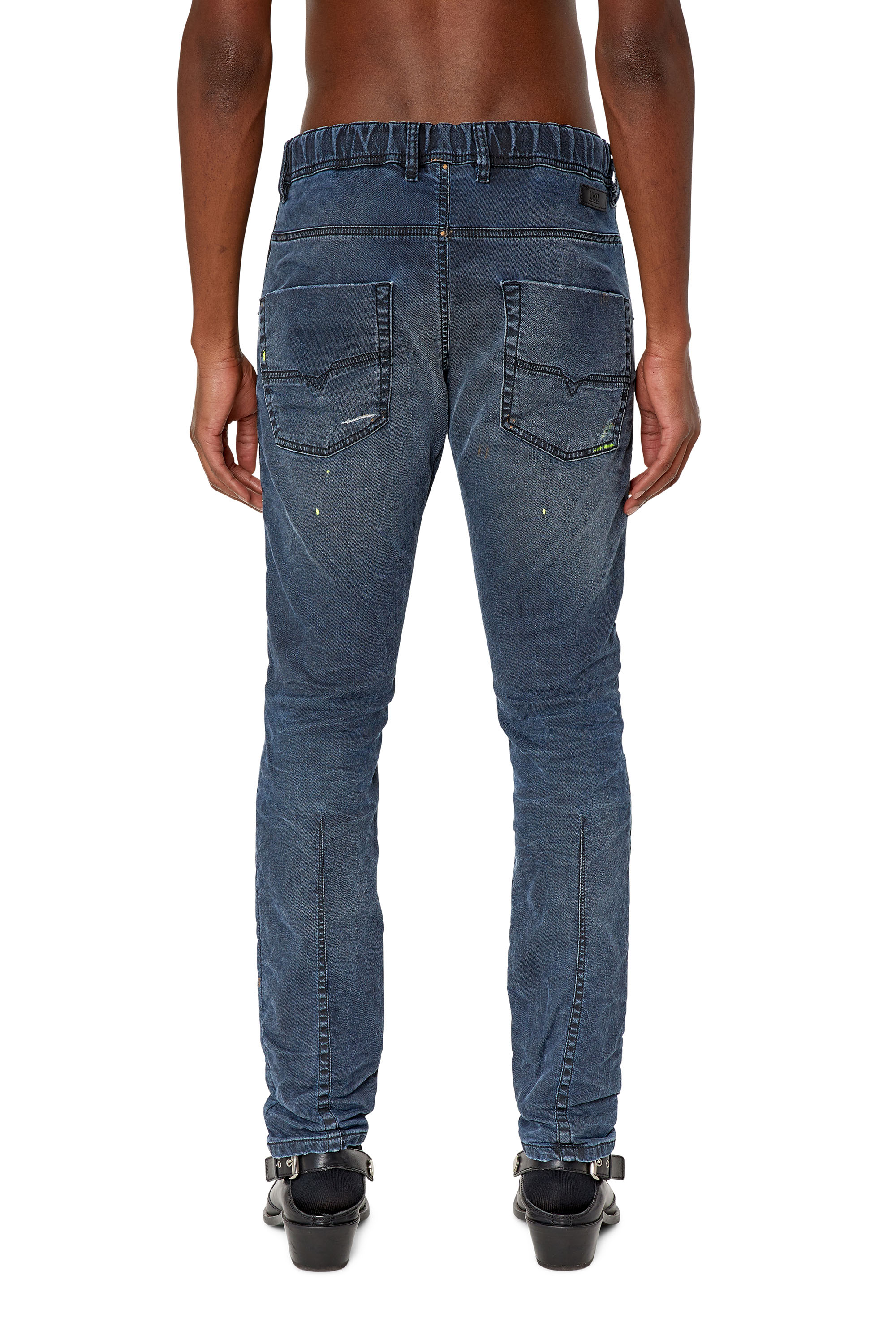 Diesel - Krooley JoggJeans® 069QH Tapered, Dunkelblau - Image 2
