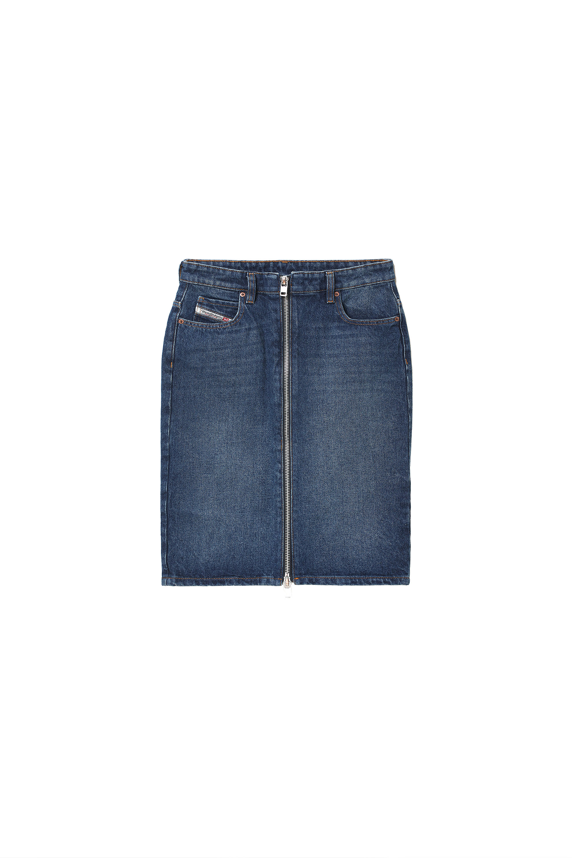 DE-PENCIL-ZIP, Mittelblau - Röcke
