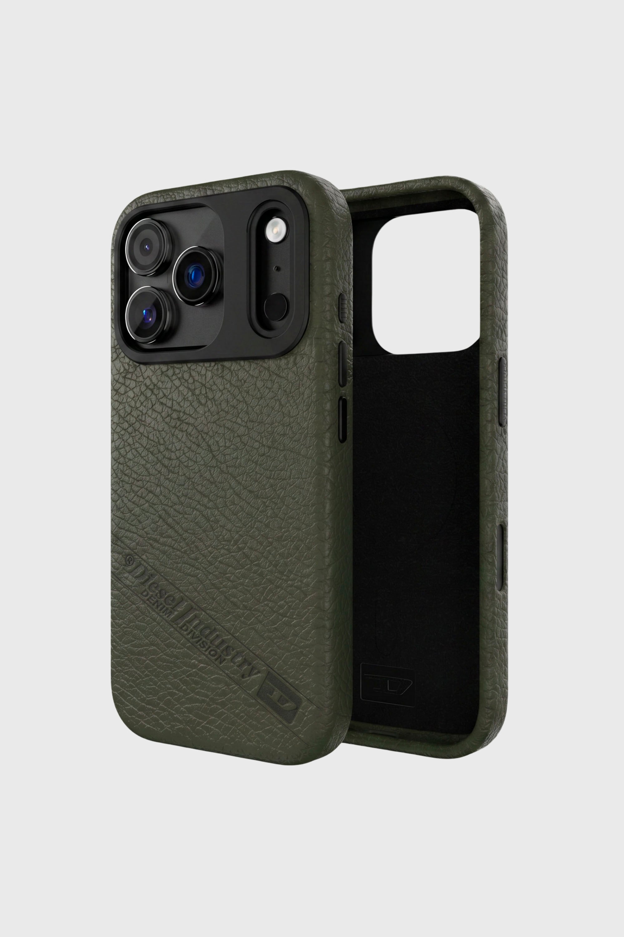 Diesel - 60647 MOULDED CASE, Unisex Flag D H&uuml;lle mit MagSafe f&uuml;r iPhone 17 Pro in Dunkelgr&uuml;n - 1