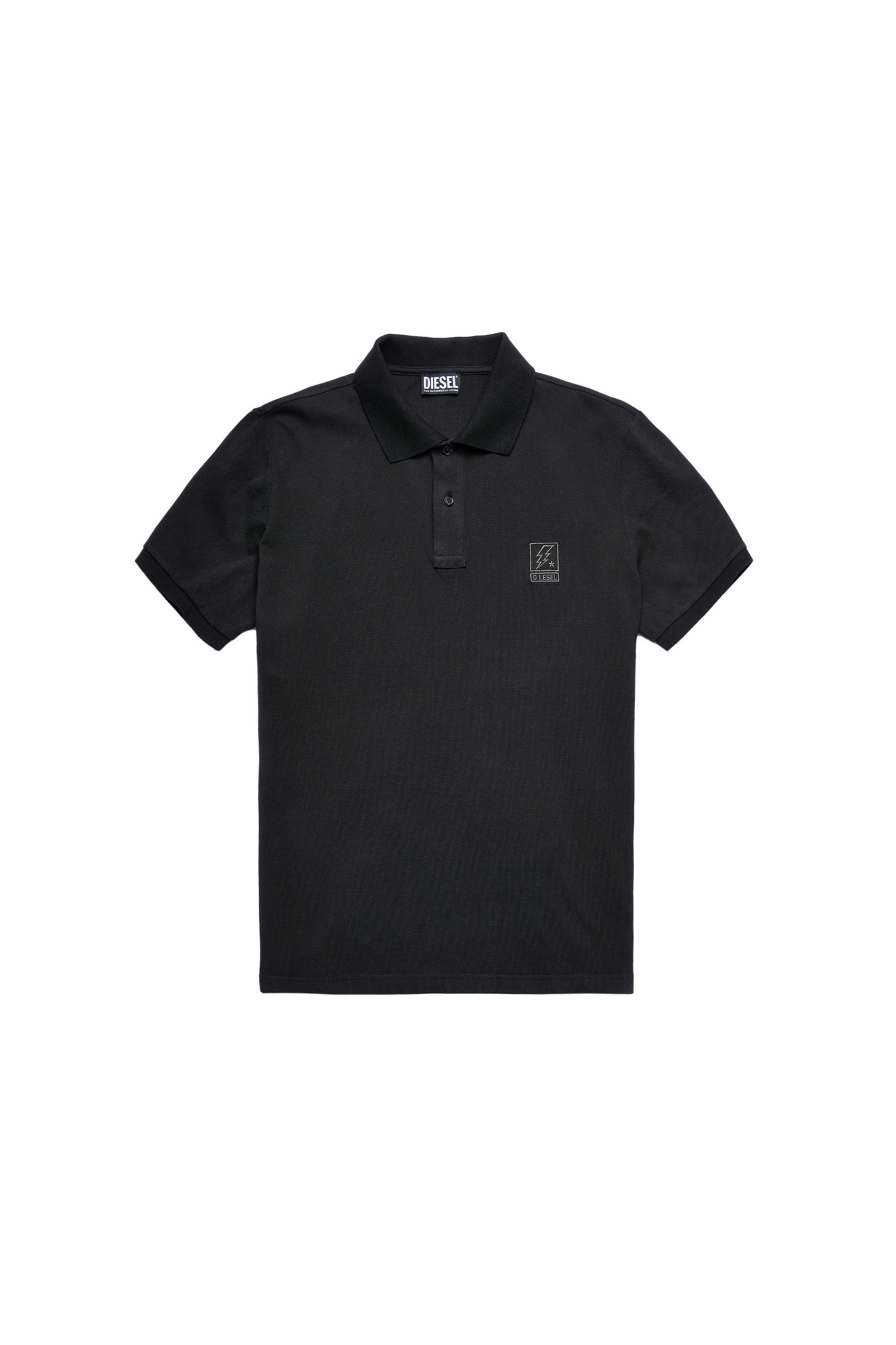 T-SMITH-B1, Schwarz - Polohemden