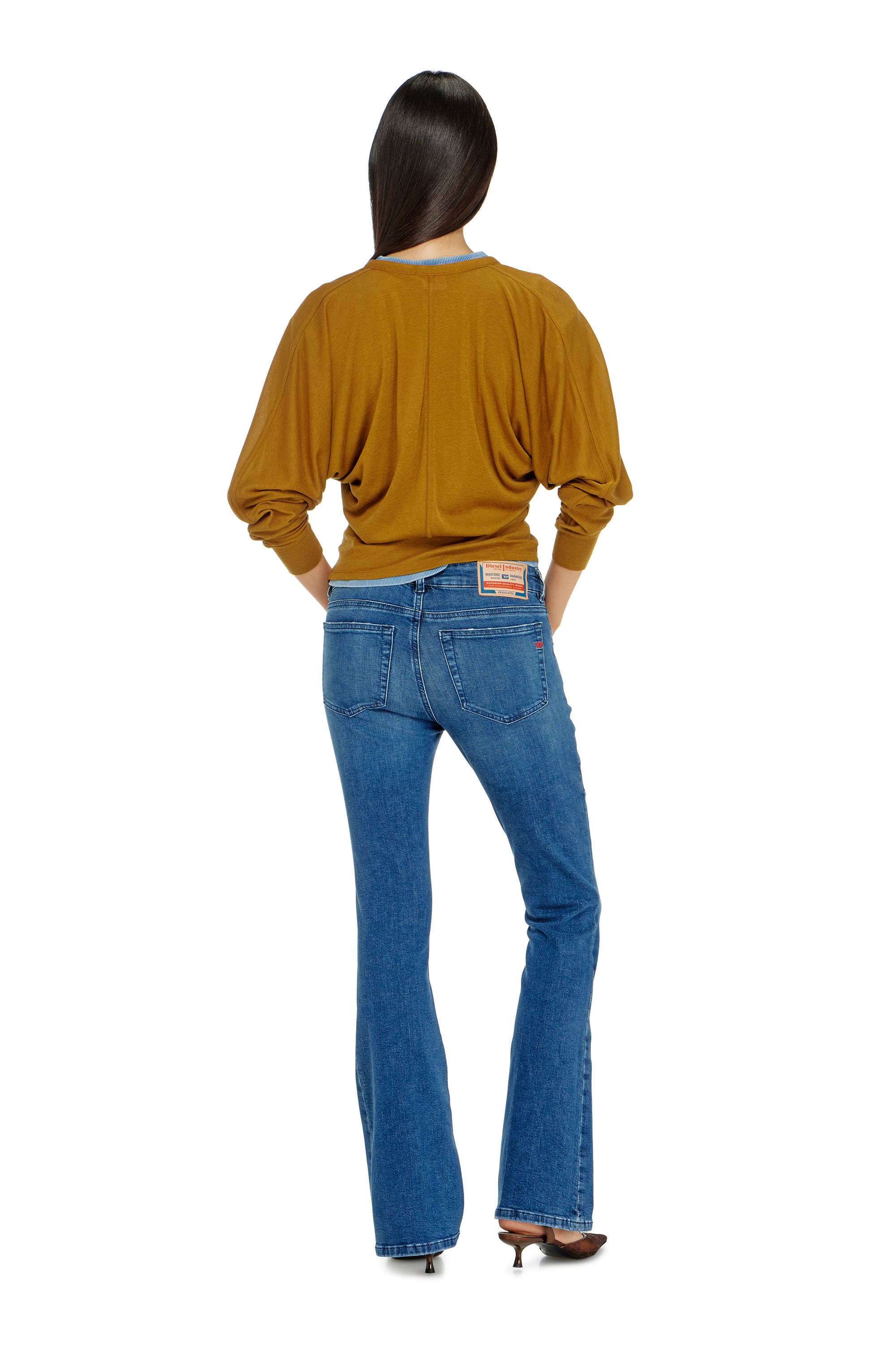 Diesel - Damen Bootcut Jeans 1969 D-Ebbey 0ADBB, Mittelblau - 3