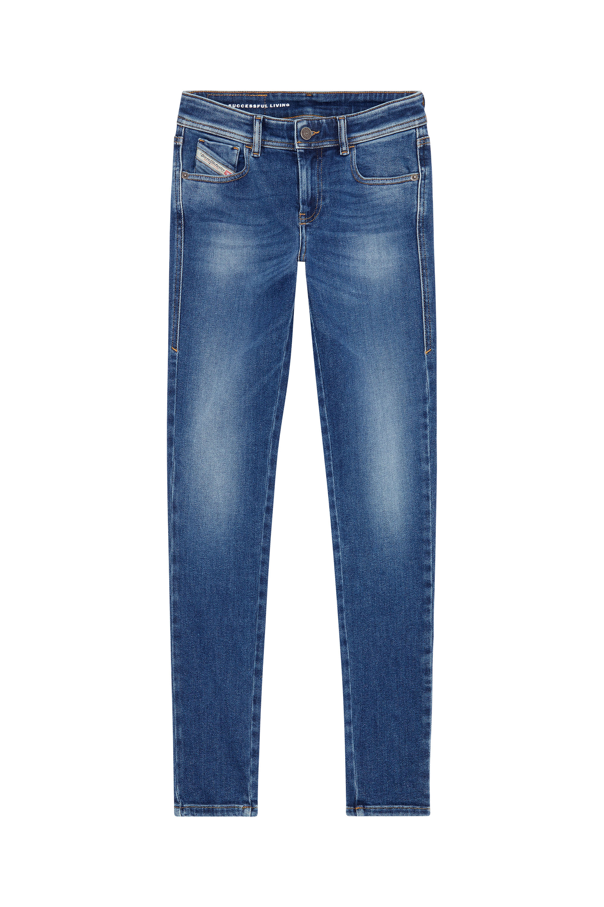 Diesel - Super skinny Jeans 2017 Slandy 09F86, Mittelblau - Image 6